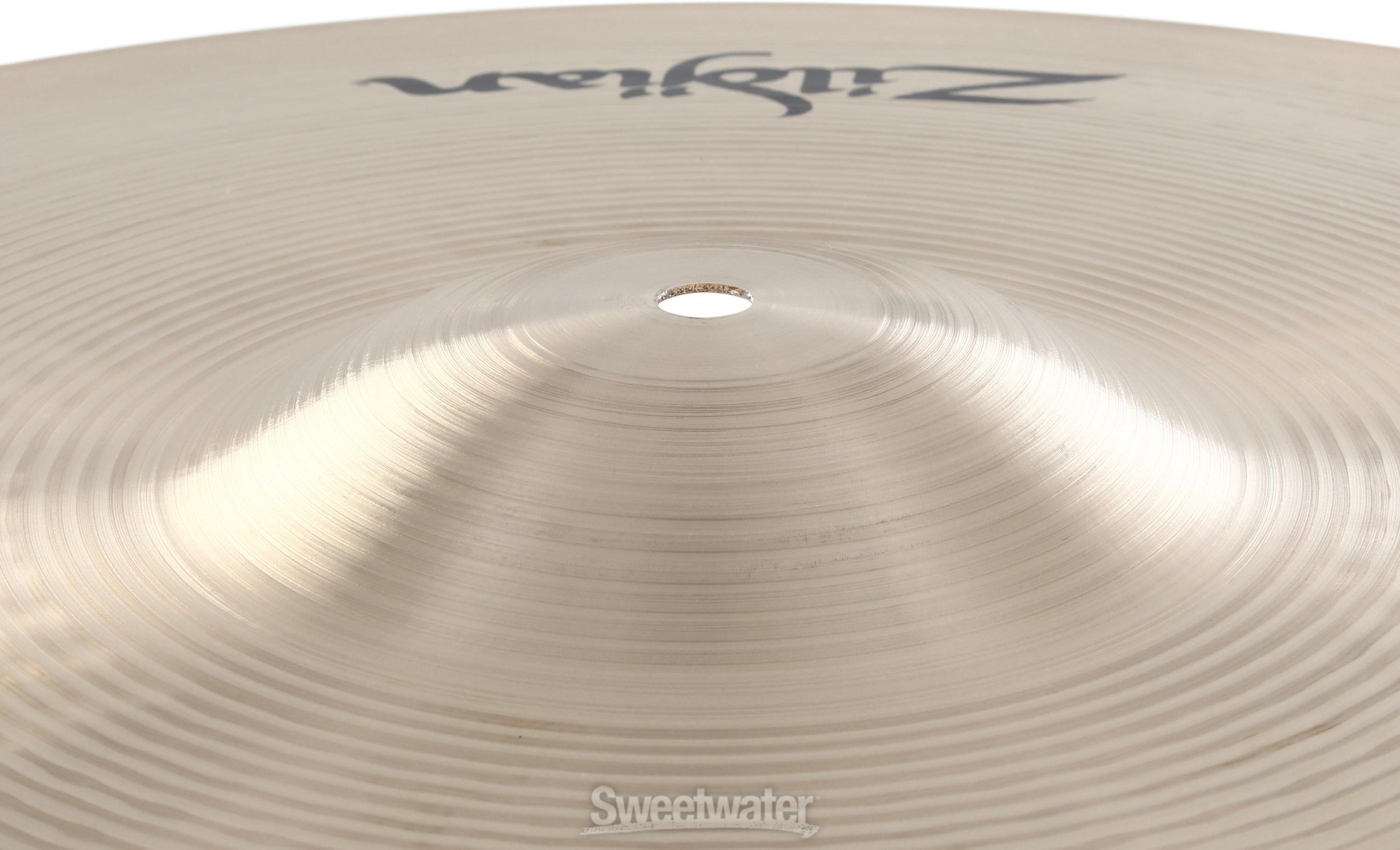 Zildjian 24 inch A Zildjian Medium Ride Cymbal | Sweetwater Zildjian 24 inch A Zildjian Medium Ride Cymbal | Sweetwater