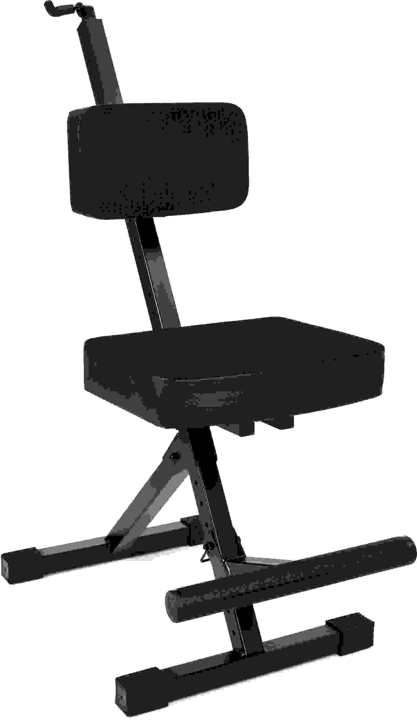 Gator Frameworks GFW-GTR-SEATDLX Deluxe Guitar Seat with Single Hanging Guitar Stand