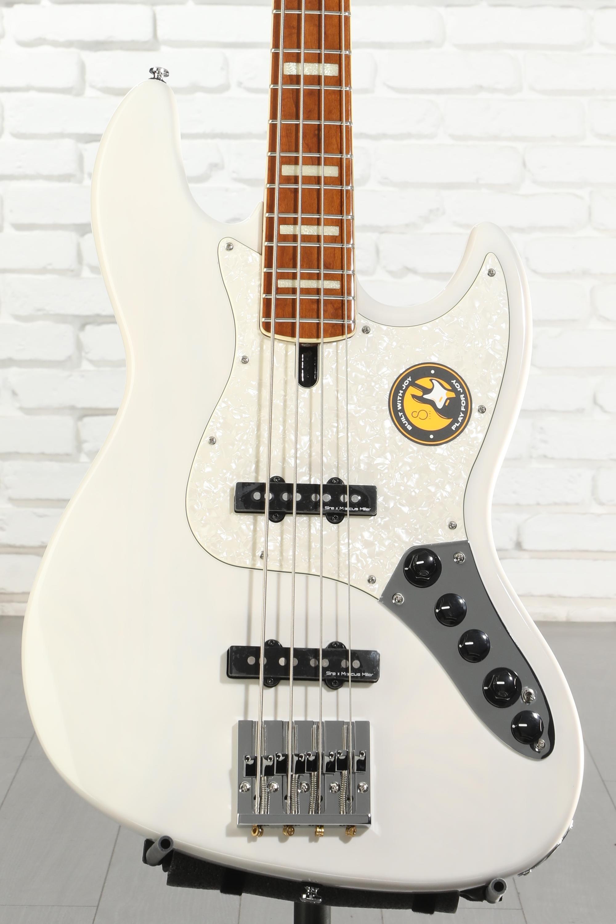 Sire Marcus Miller V8 4-string Bass Guitar - White Blonde | Sweetwater