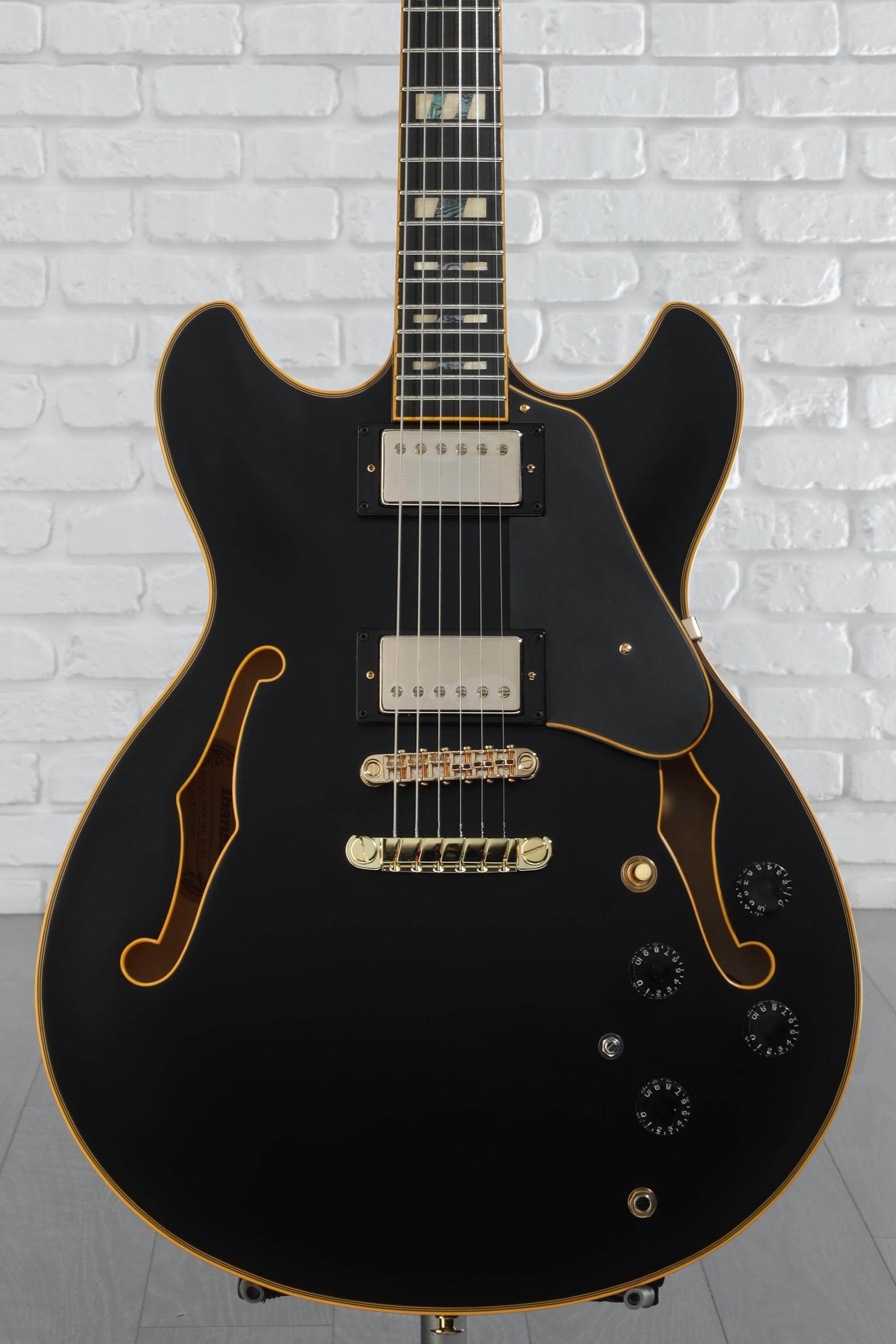 Ibanez John Scofield Signature JSM20 - Black Low Gloss