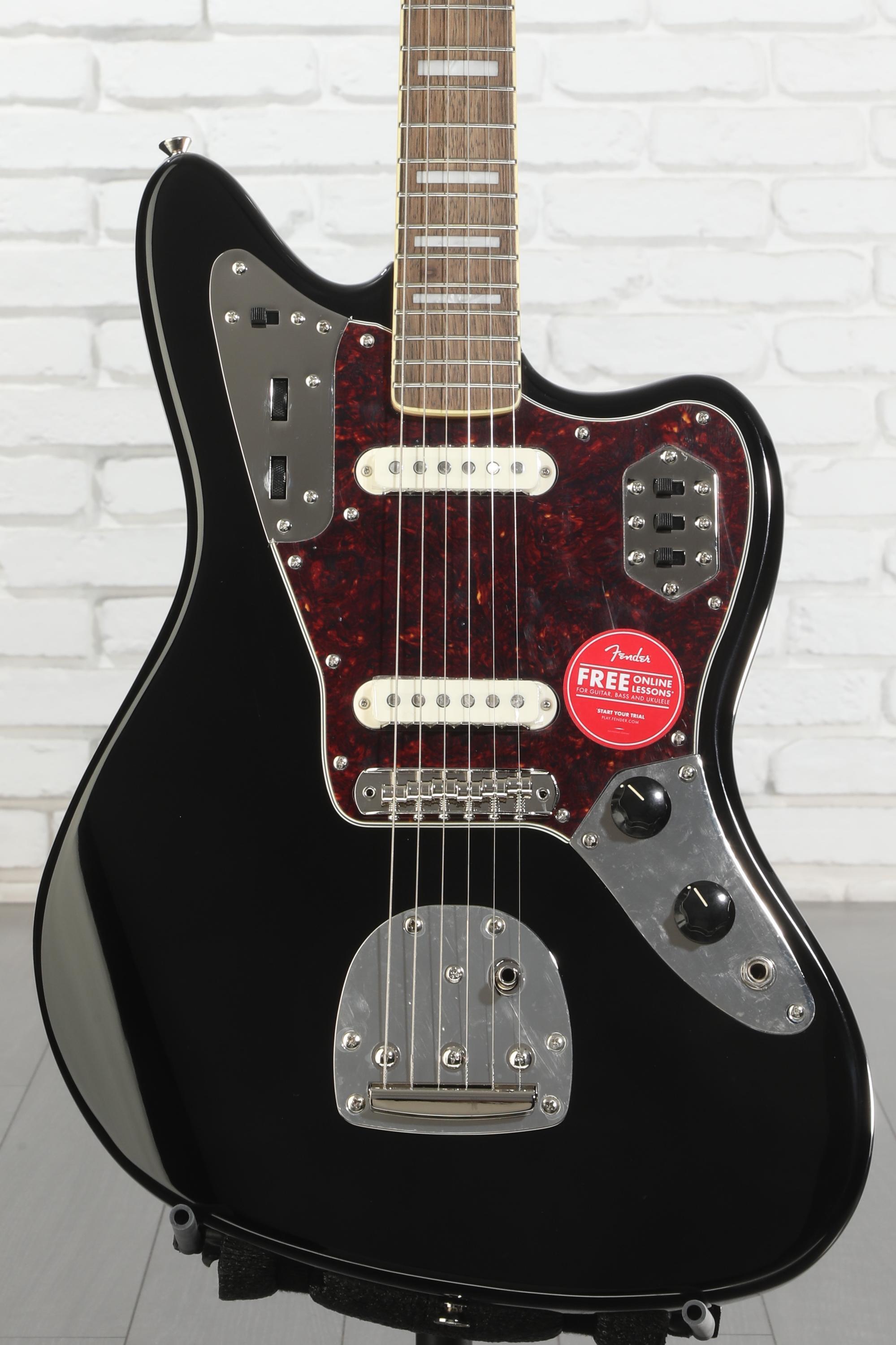 Squier Classic Vibe '70s Jaguar - Black Reviews | Sweetwater