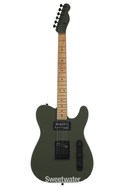 Squier Contemporary Telecaster RH - Olive, Sweetwater Exclusive