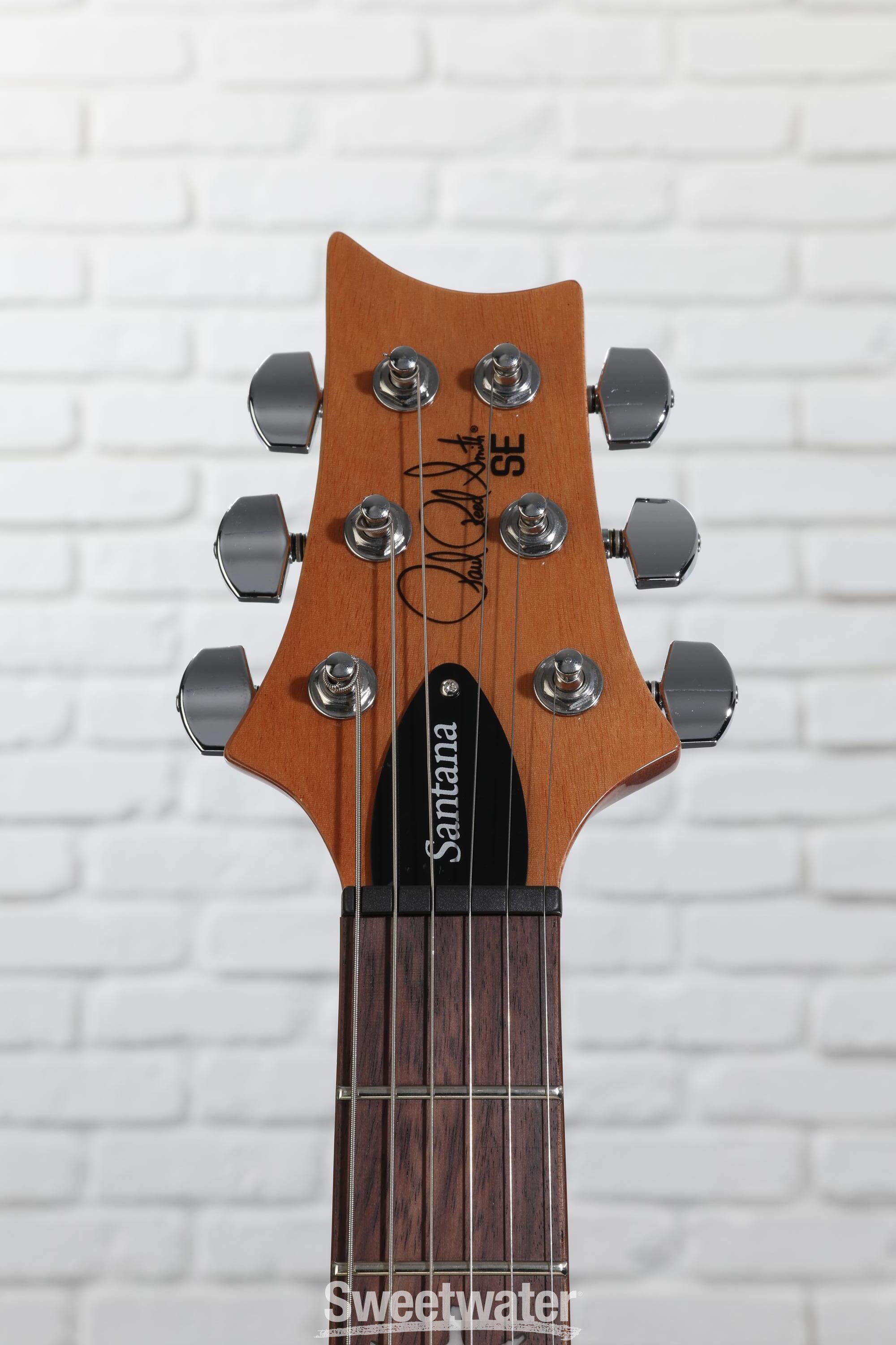 PRS SE Santana Electric Guitar - Santana Yellow | Sweetwater