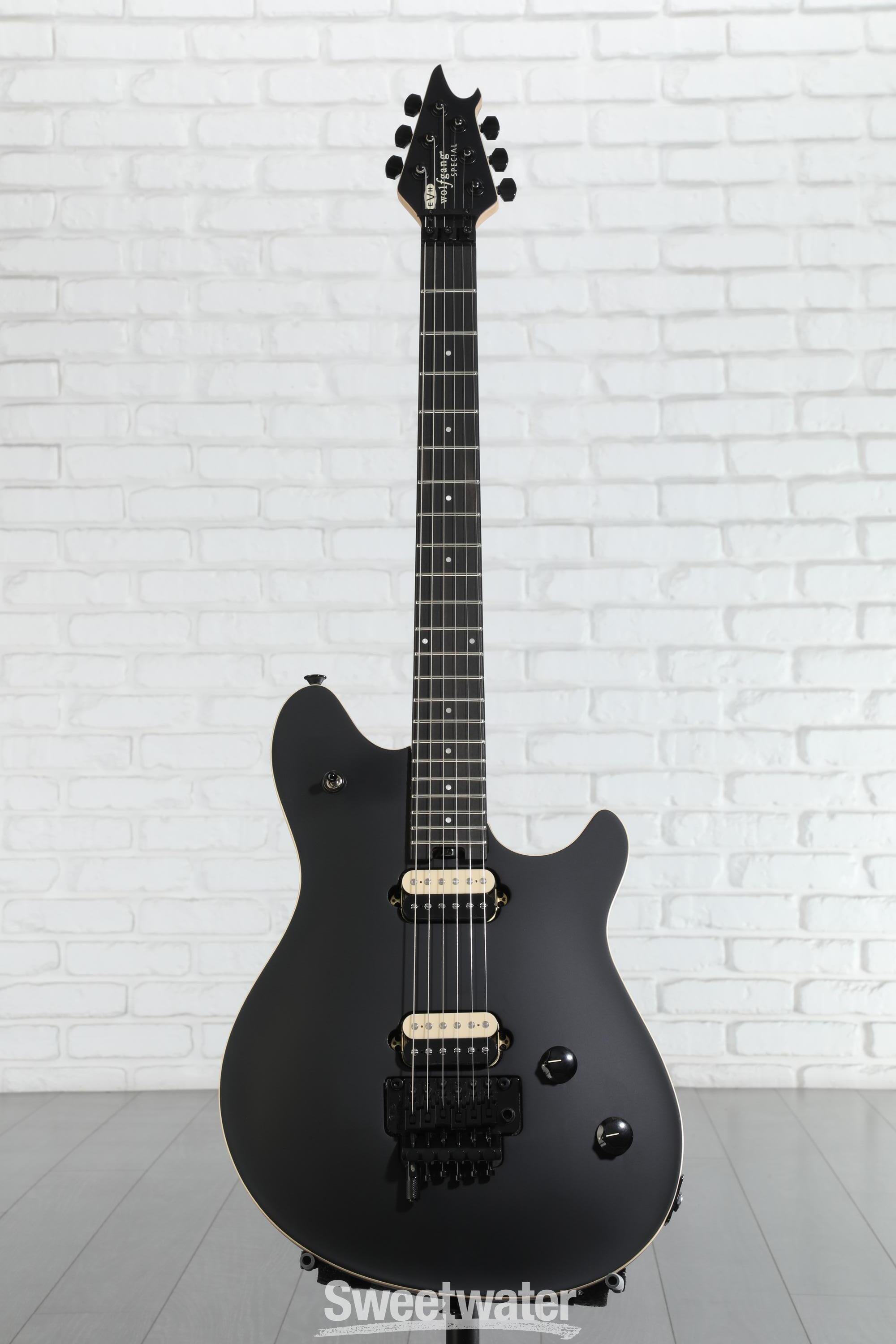 EVH Wolfgang Special Electric Guitar - Stealth Black | Sweetwater