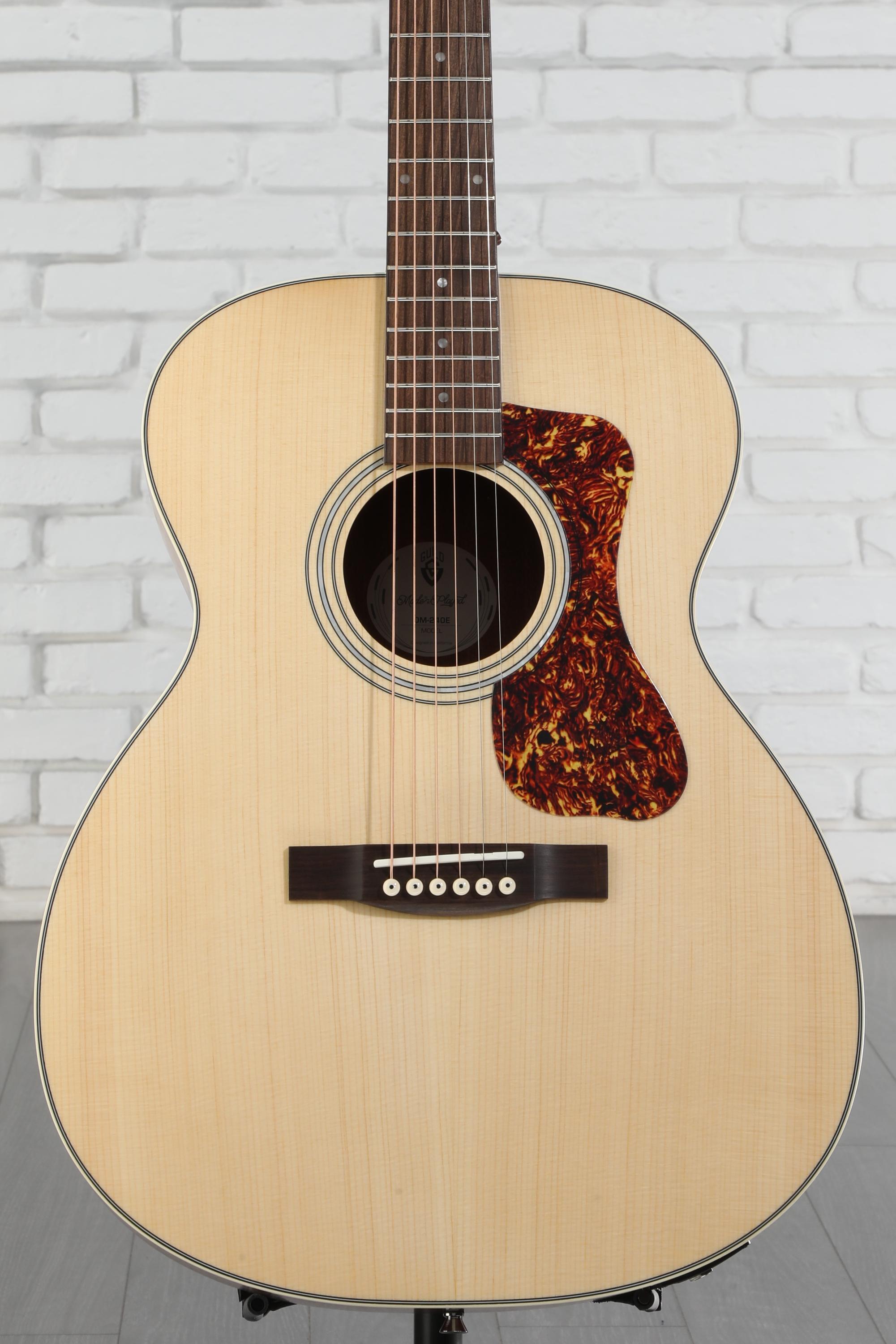 Guild OM-240E Acoustic-electric Guitar - Natural | Sweetwater