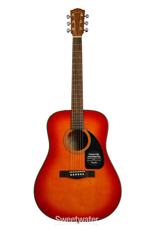 Fender CD-60 Dreadnought - CherrySunburst | Sweetwater