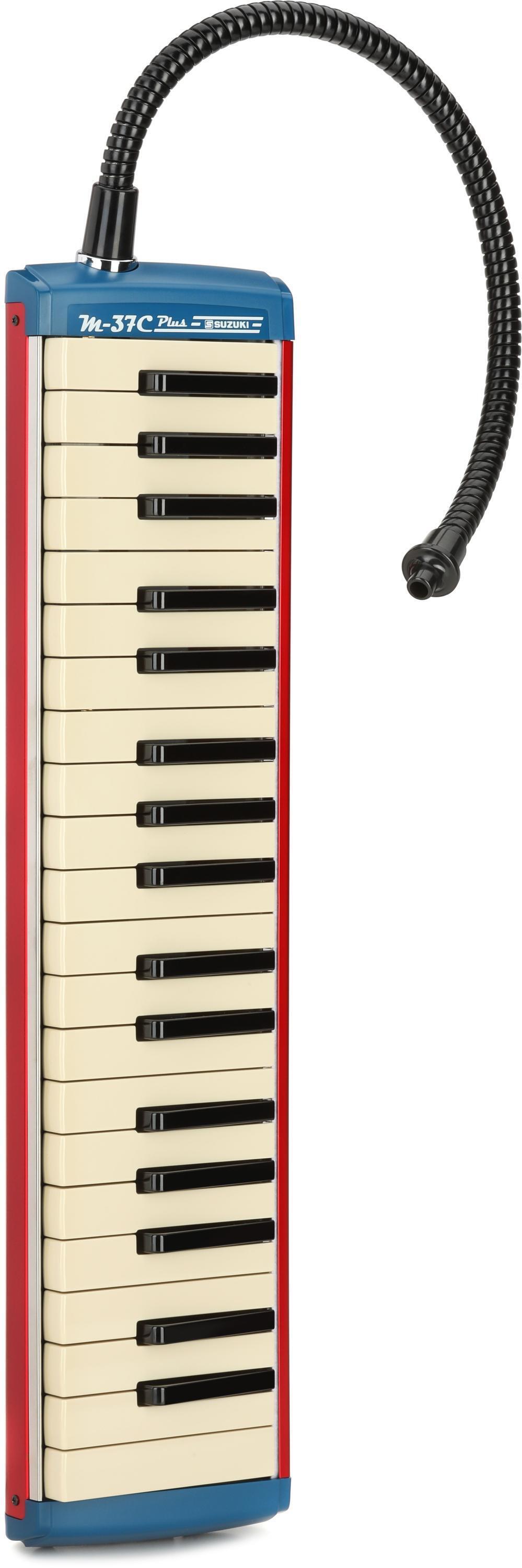 Suzuki M-37C Plus Special Edition Alto Melodion - Red/Blue