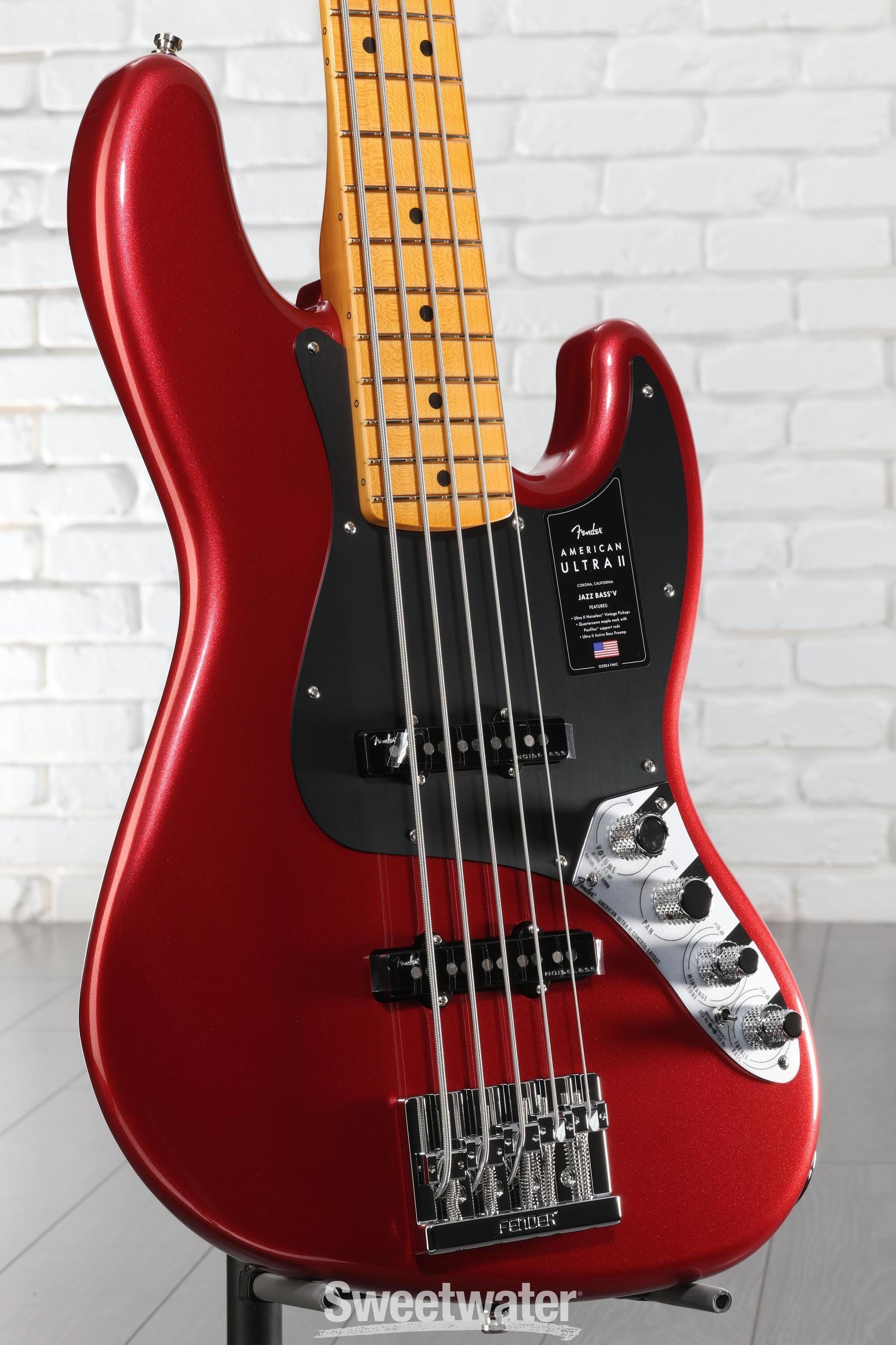 Fender USA American Ultra V 5弦Bass Fender American Ultra Jazz Bass V - Mocha Burst with Rosewood