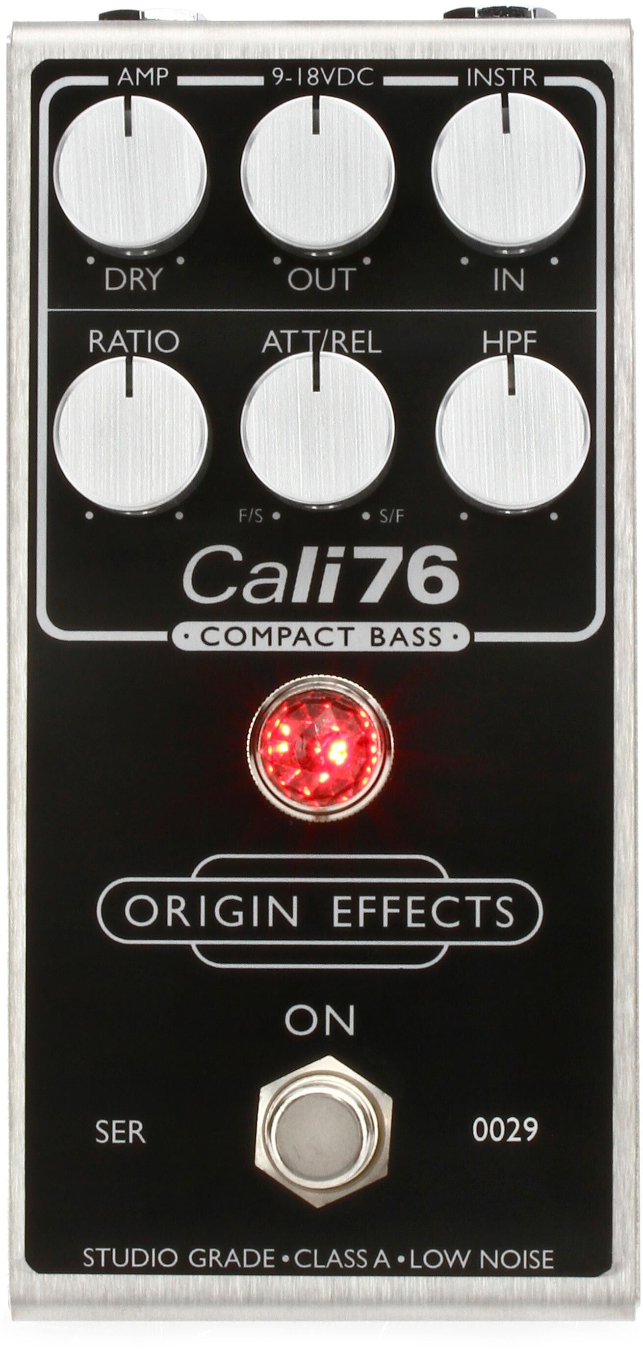 Origin Effects Cali76 Compact Bass Compressor Pedal - '64 Black