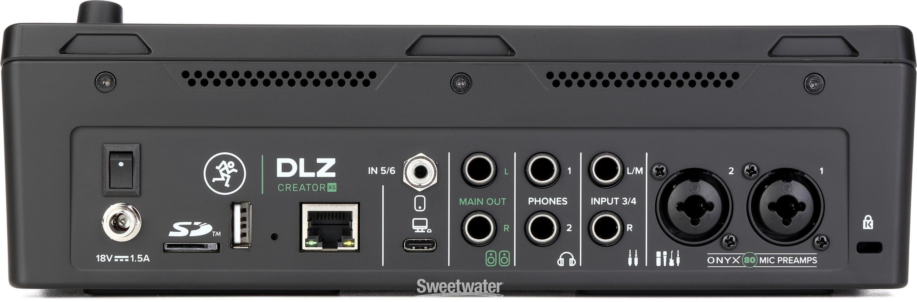 Mackie DLZ Creator XS Compact 6-channel Digital Mixer