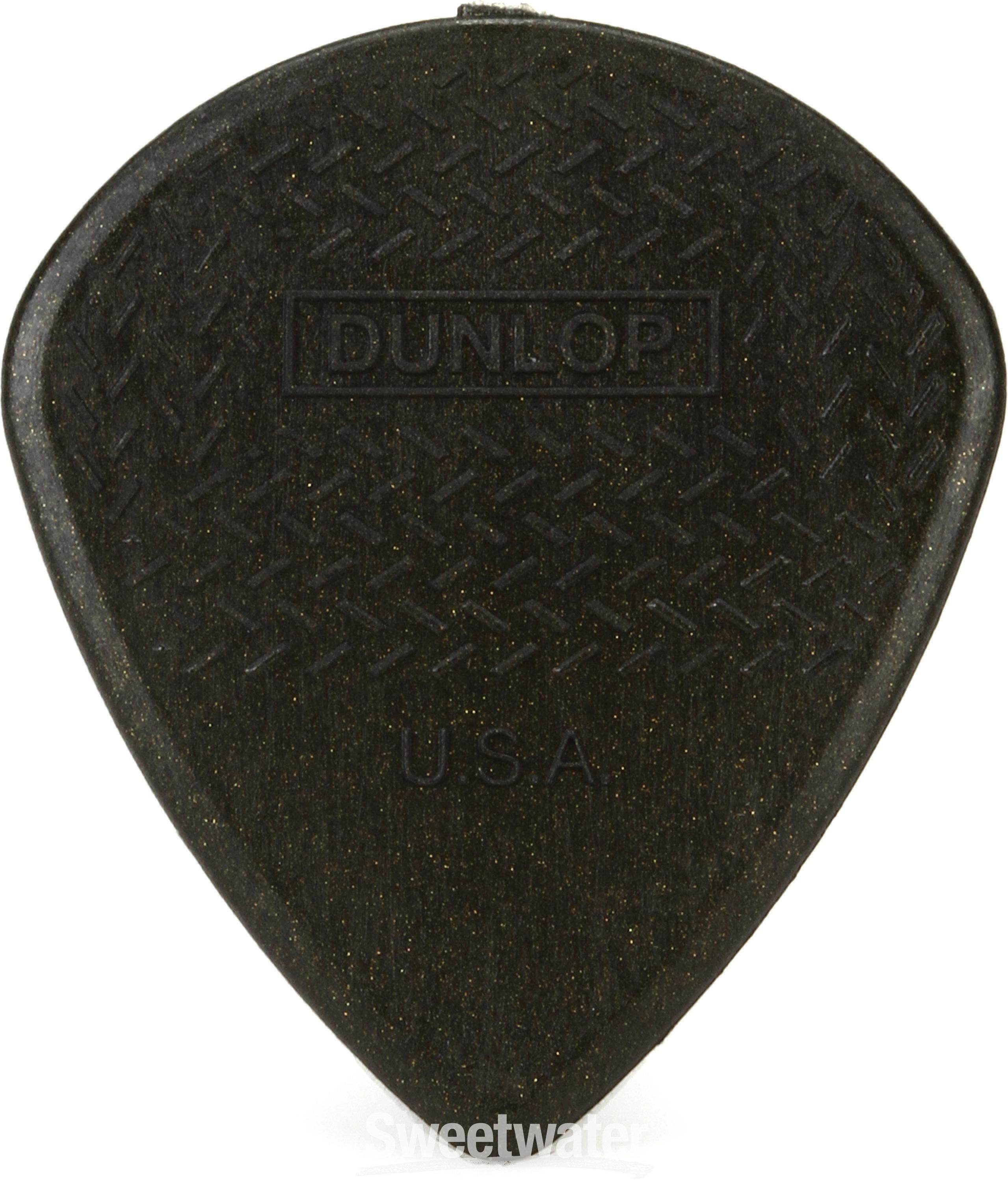 Dunlop 471P3C Max-Grip Jazz III Guitar Picks - 1.38mm Carbon Fiber