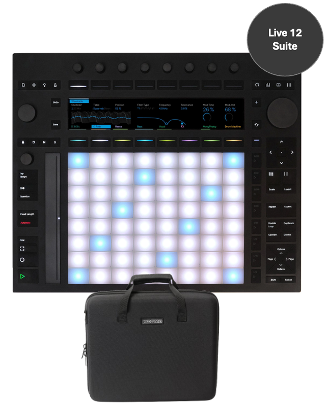 Ableton Push 3 with Case - Live 12 Suite Edition | Sweetwater