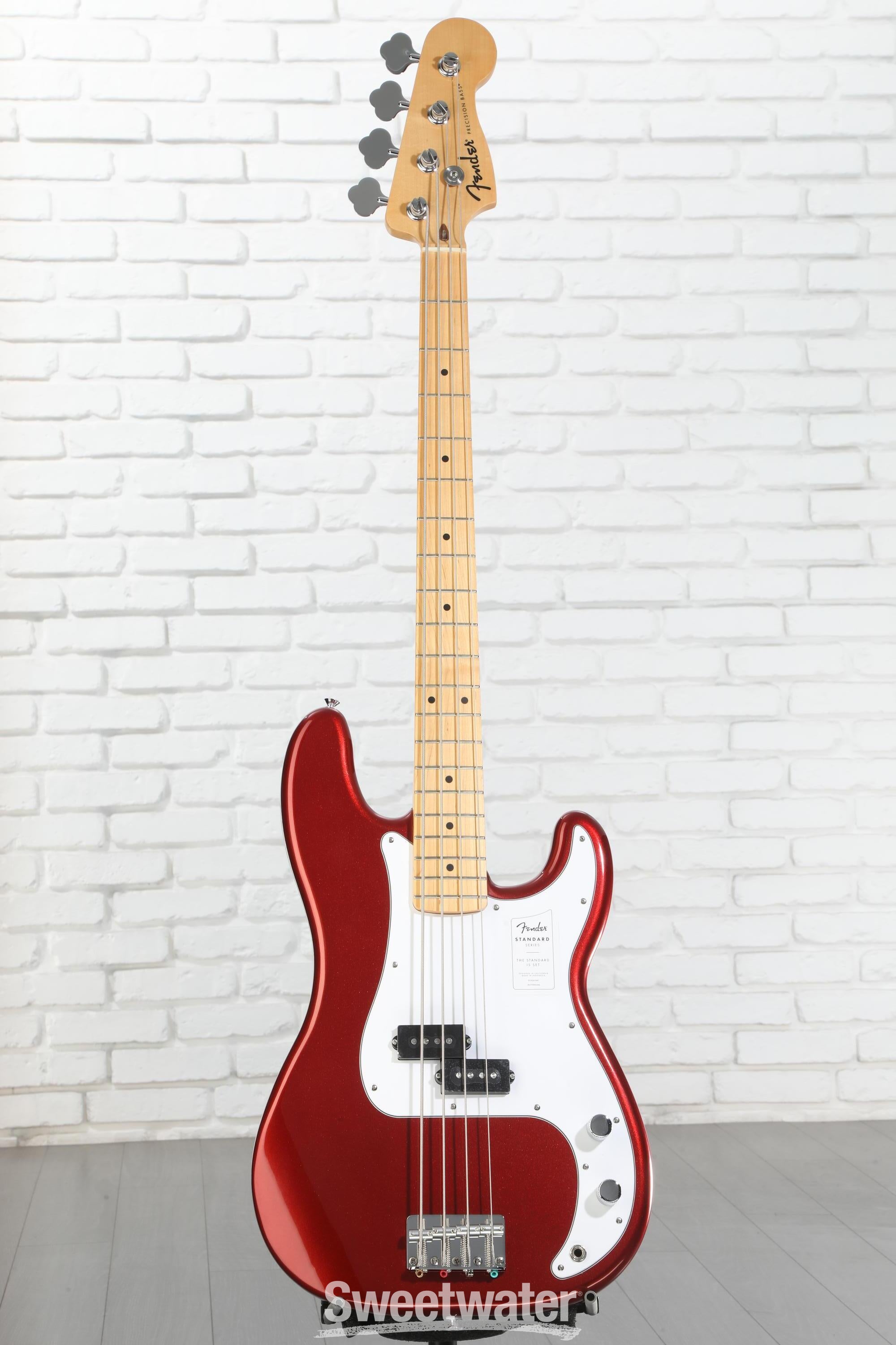 ベース Fender Standard Precision Bass Fender Standard Precision Bass Electric Guitar - Candy