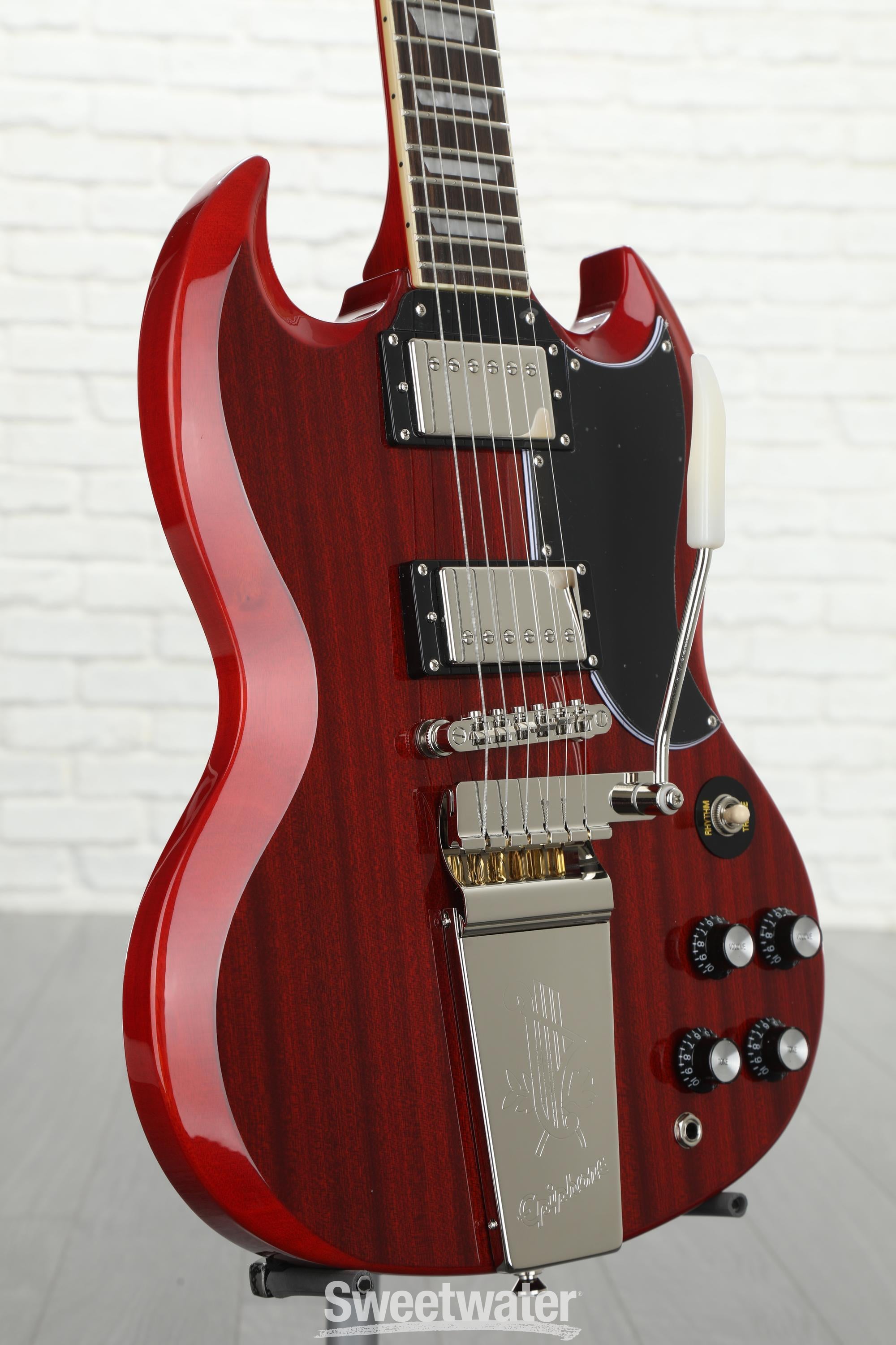 Epiphone SG Standard '61 Maestro Vibrola Electric Guitar - Vintage Cherry