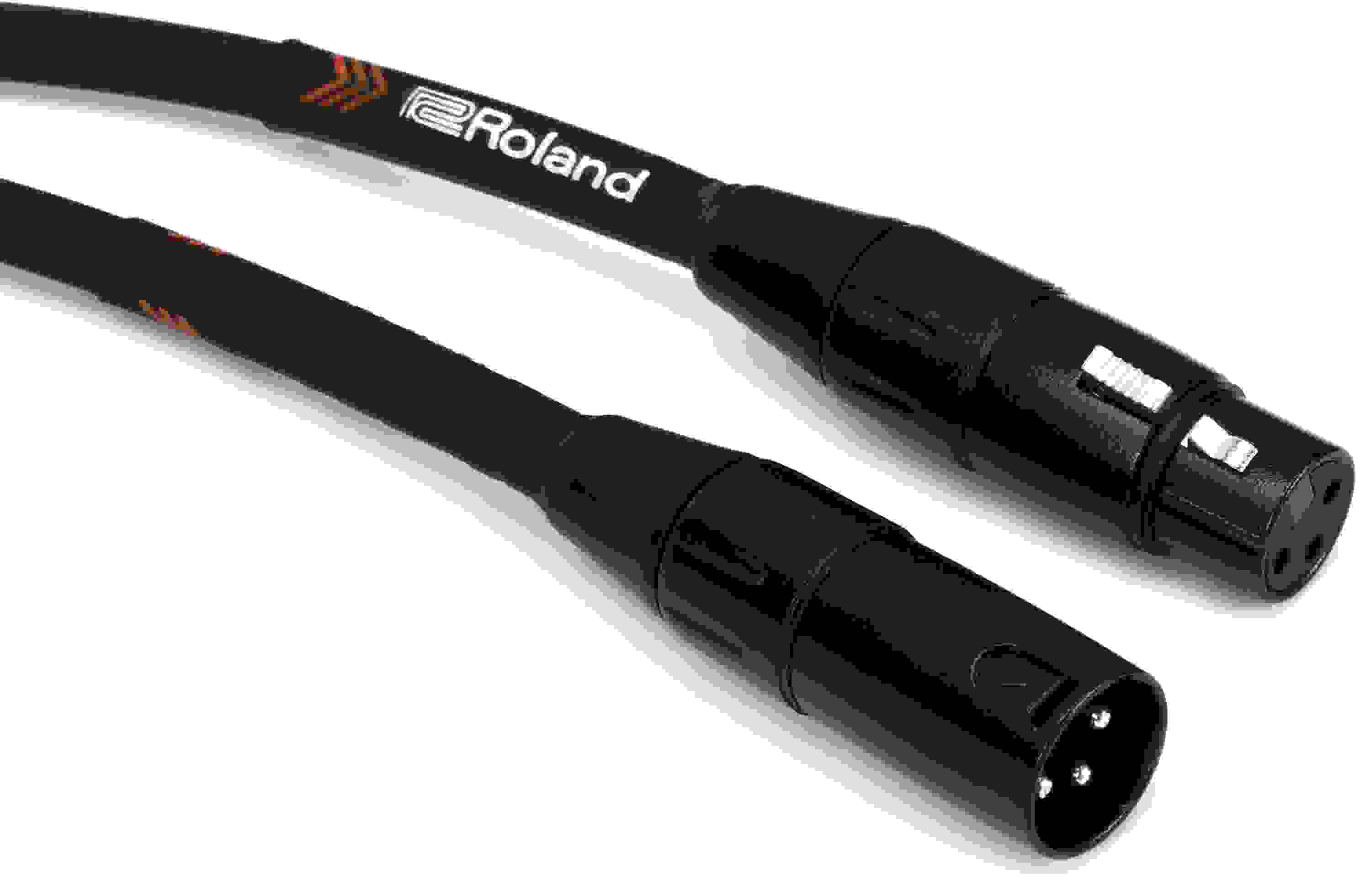 Roland RMC-B15 Black Series Microphone Cable - 15 foot