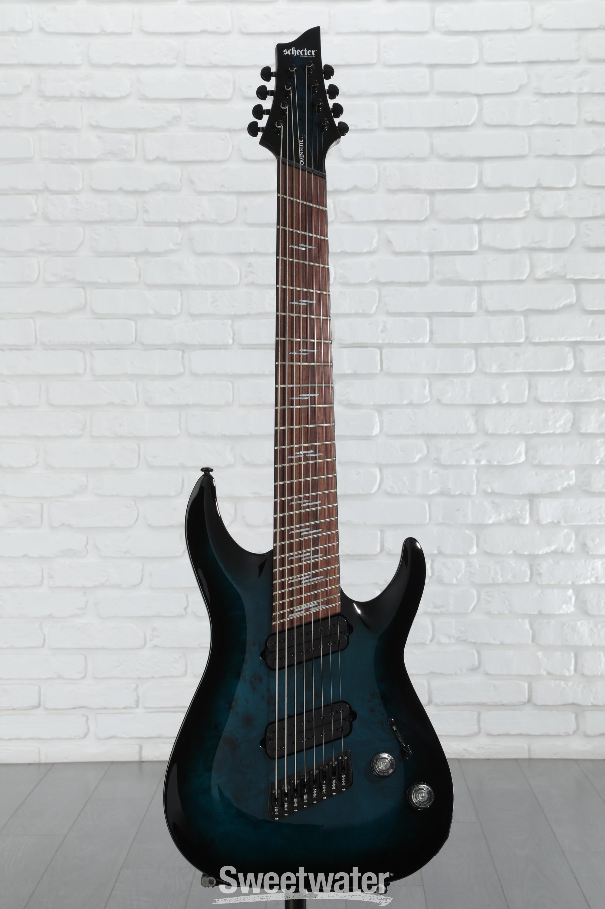 Schecter Guitar Research OMEN-8 Electric Guitar Satin Walnut
