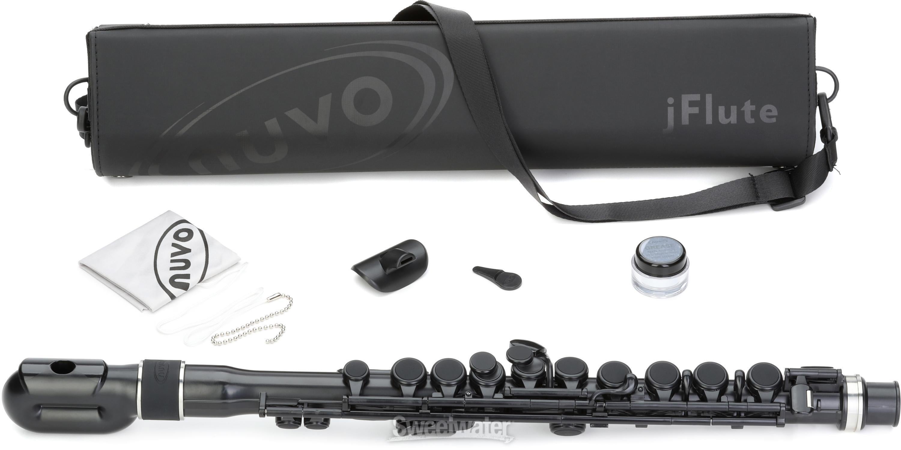 Nuvo jFlute Standard Kit - Black | Sweetwater