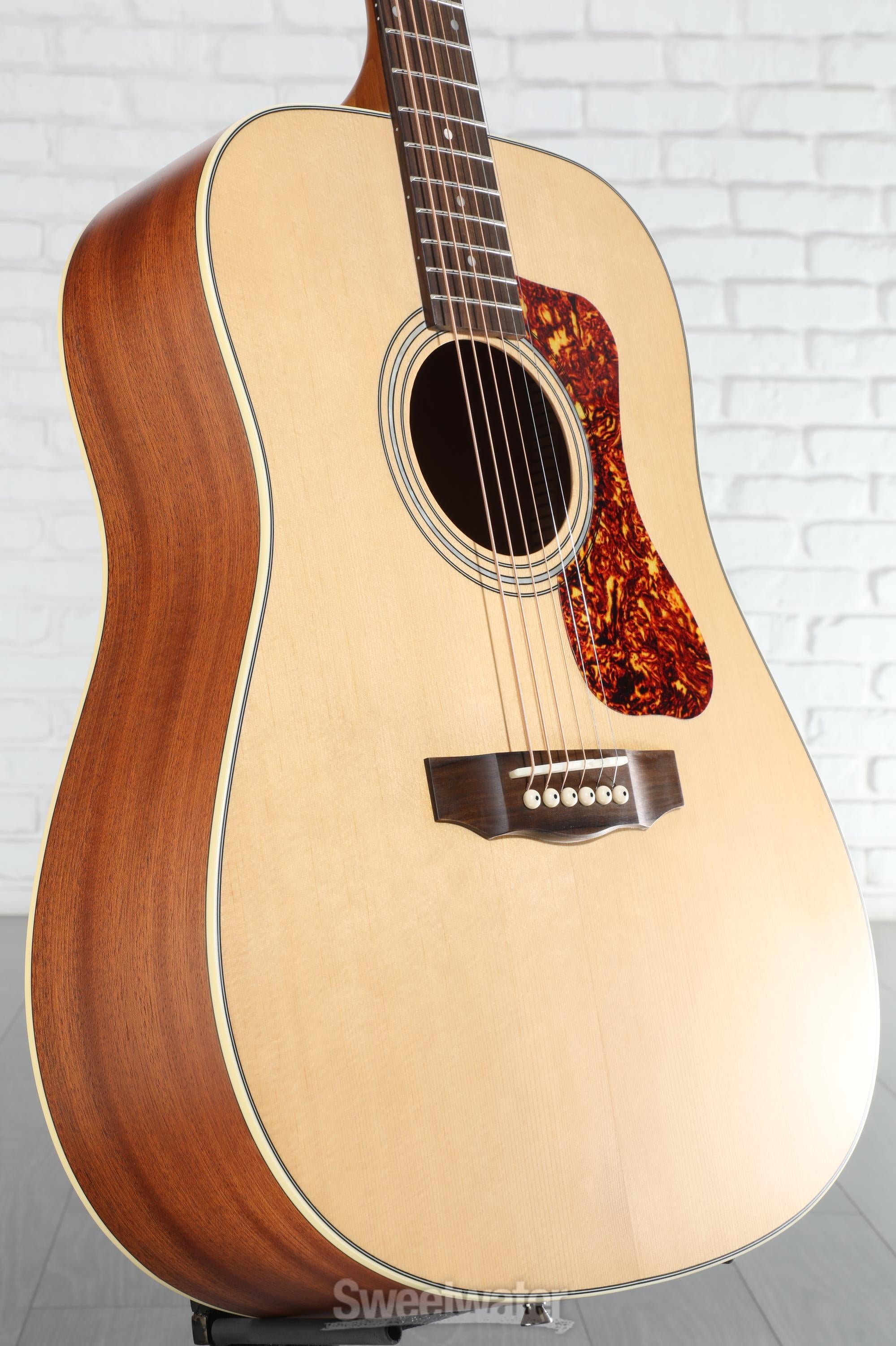 Guild D-240E Acoustic-Electric Guitar - Natural | Sweetwater