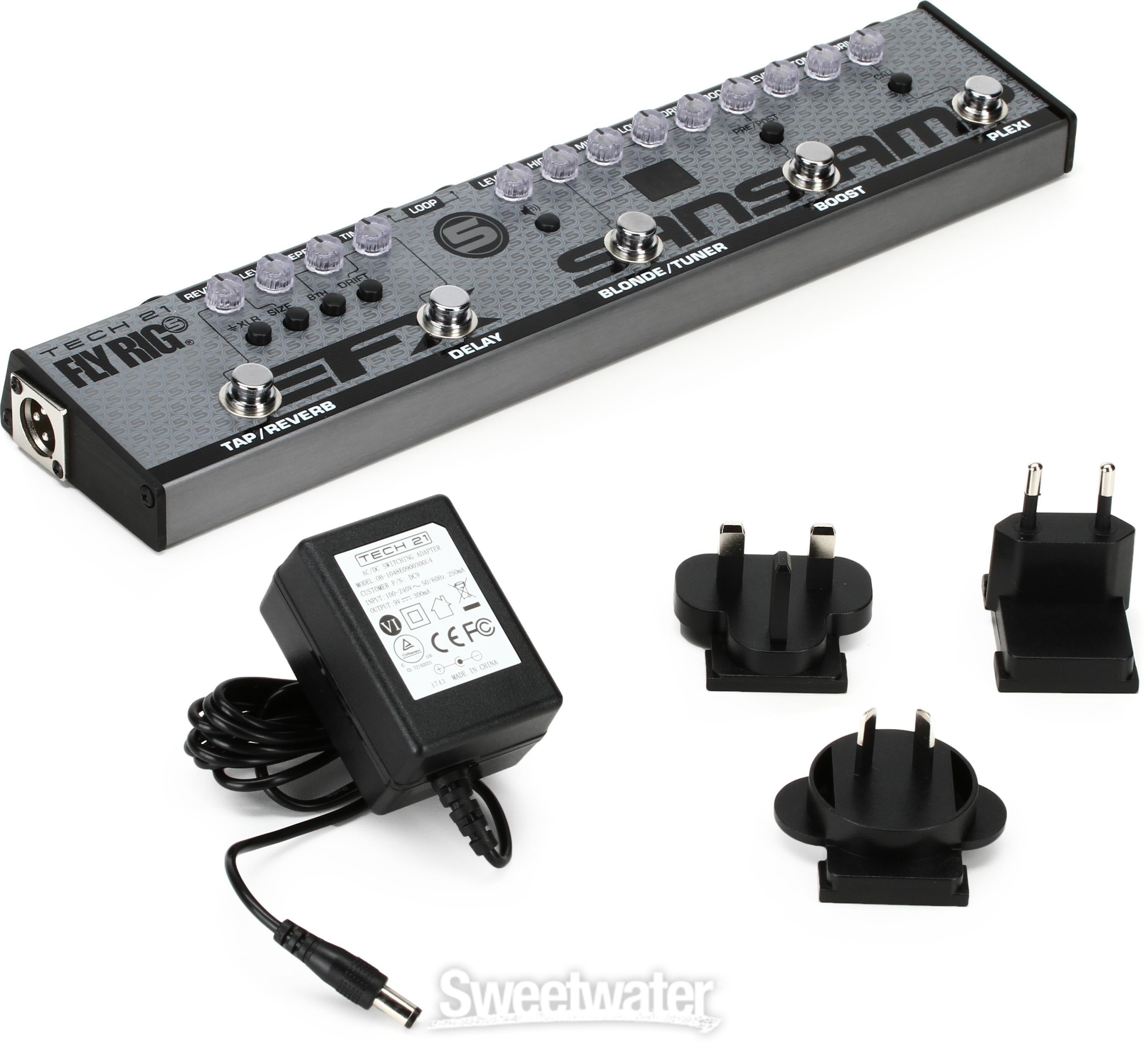 Tech 21 Fly Rig 5 v2 Multi-effects Pedal | Sweetwater