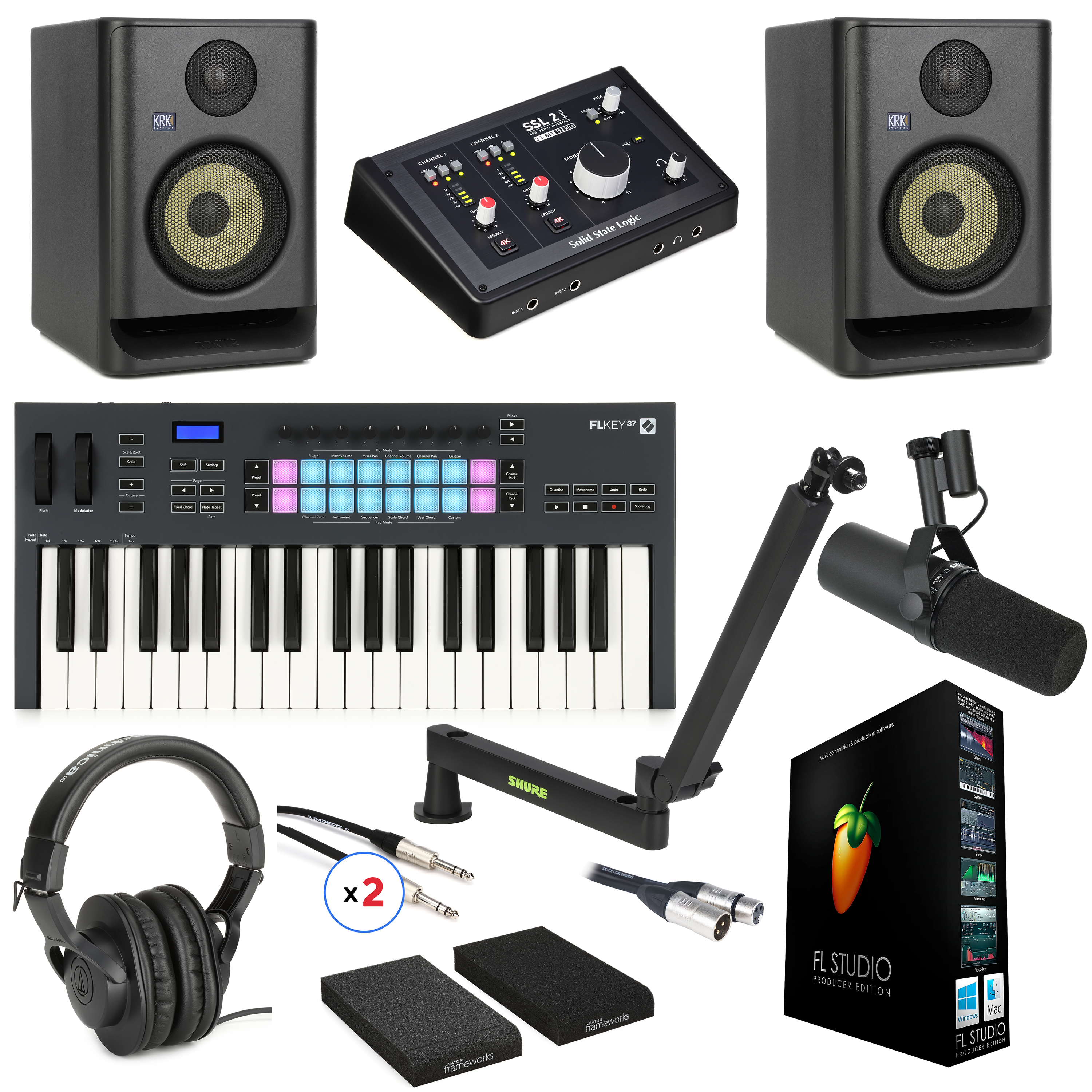 Photo of Sweetwater Beginner Home Recording Studio - Beatmaker/Producer