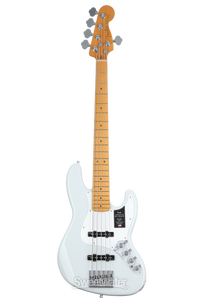 Fender American Ultra II Jazz Bass V - Avalanche, Maple Fingerboard