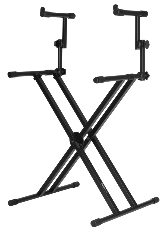 Gator Frameworks GFW-KEY-5100X Deluxe 2-Tier X-Style Keyboard