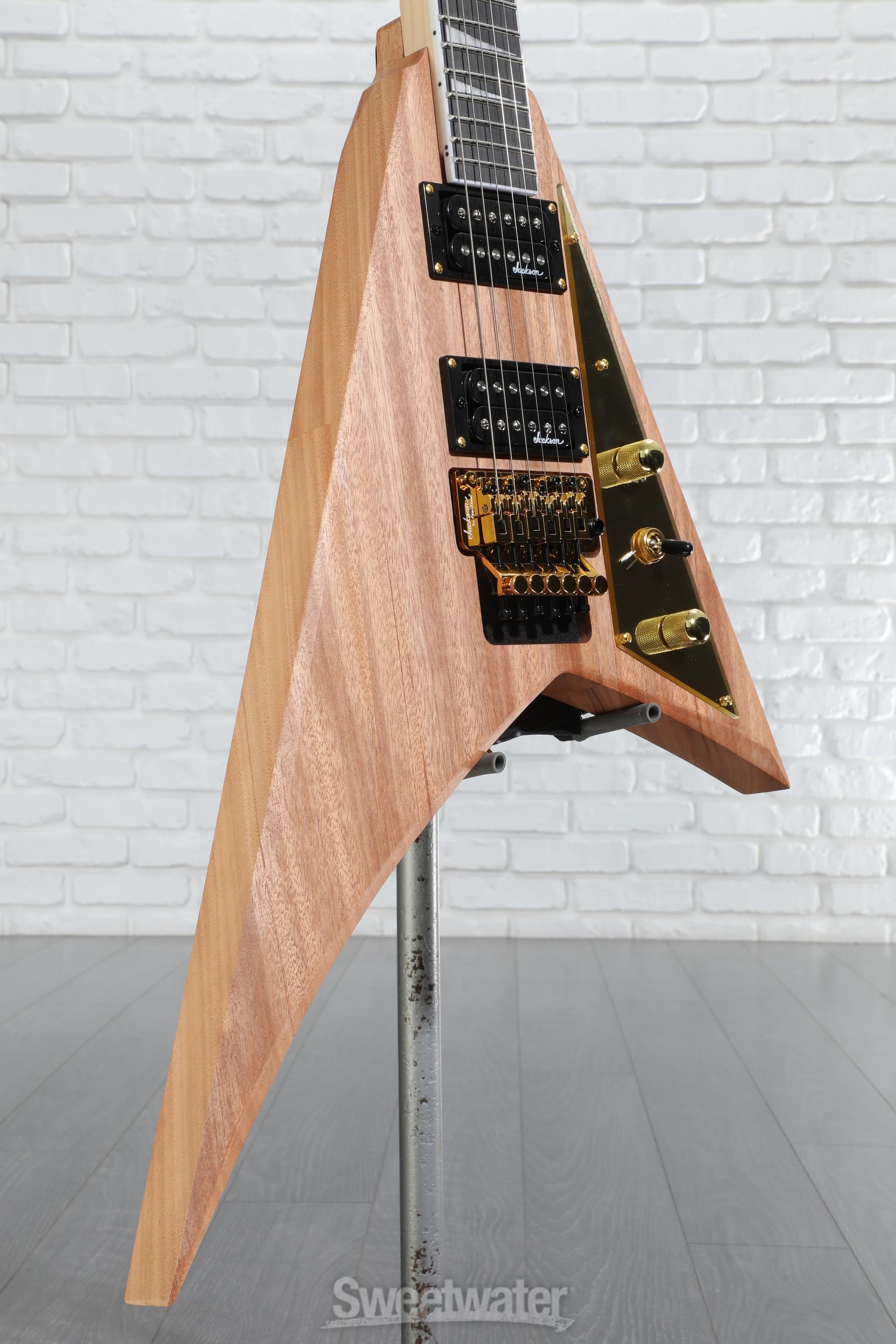 Jackson JS Series Rhoads MAH JS32 Electric Guitar - Natural