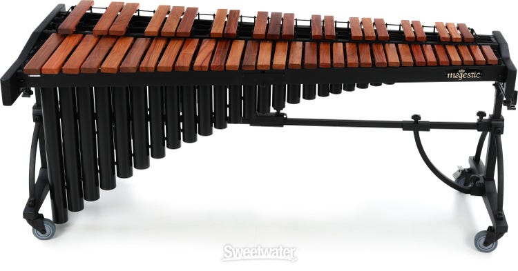 Majestic M6543D Deluxe Series Padauk Marimba