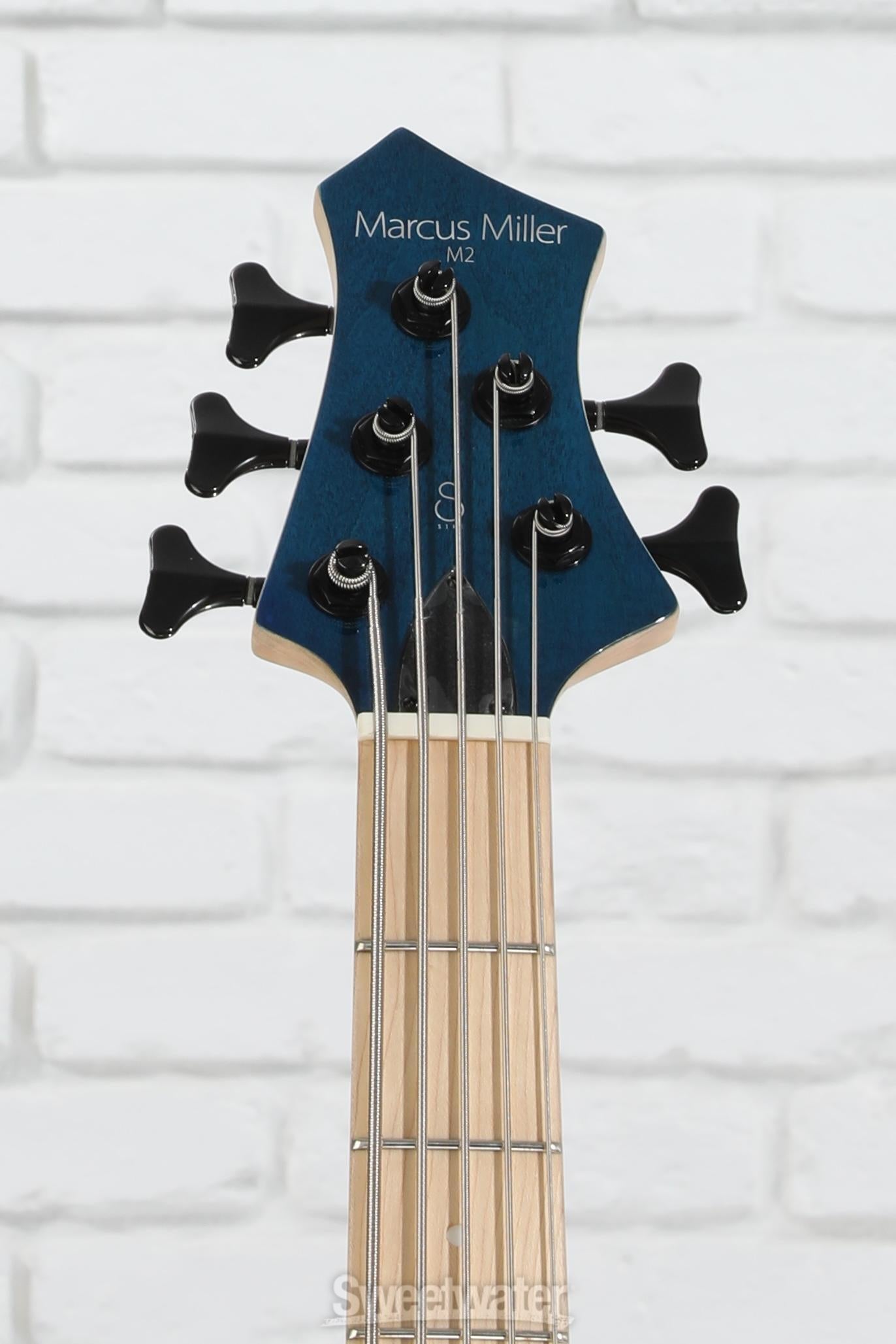 Sire Marcus Miller M2 5-string Bass Guitar - Transparent