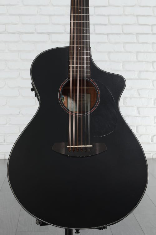 Breedlove Discovery S Concert 12 CE Double-course Acoustic-electric Guitar - Satin Black