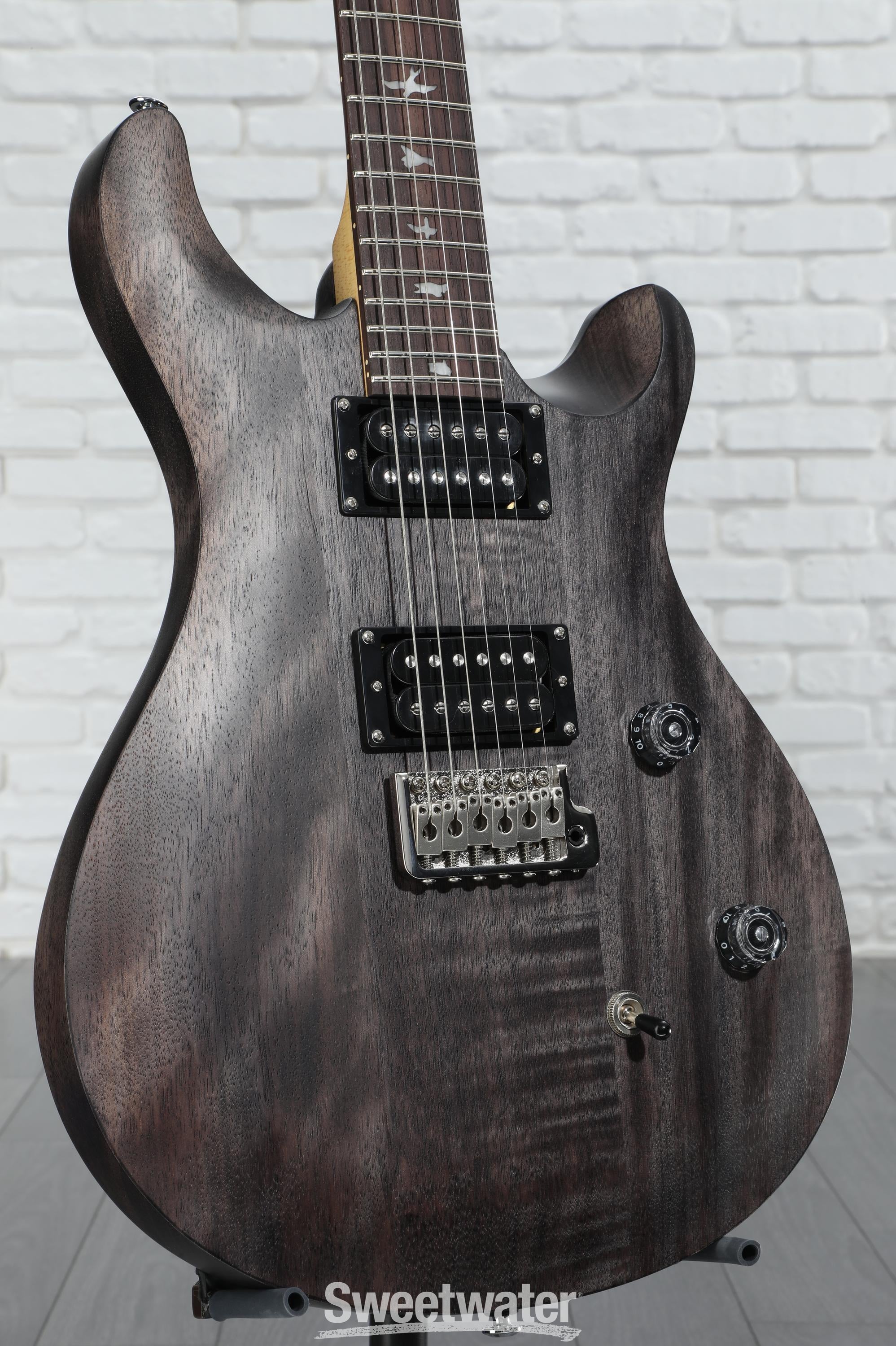 PRS SE CE 24 Standard Satin Electric Guitar - Charcoal Satin