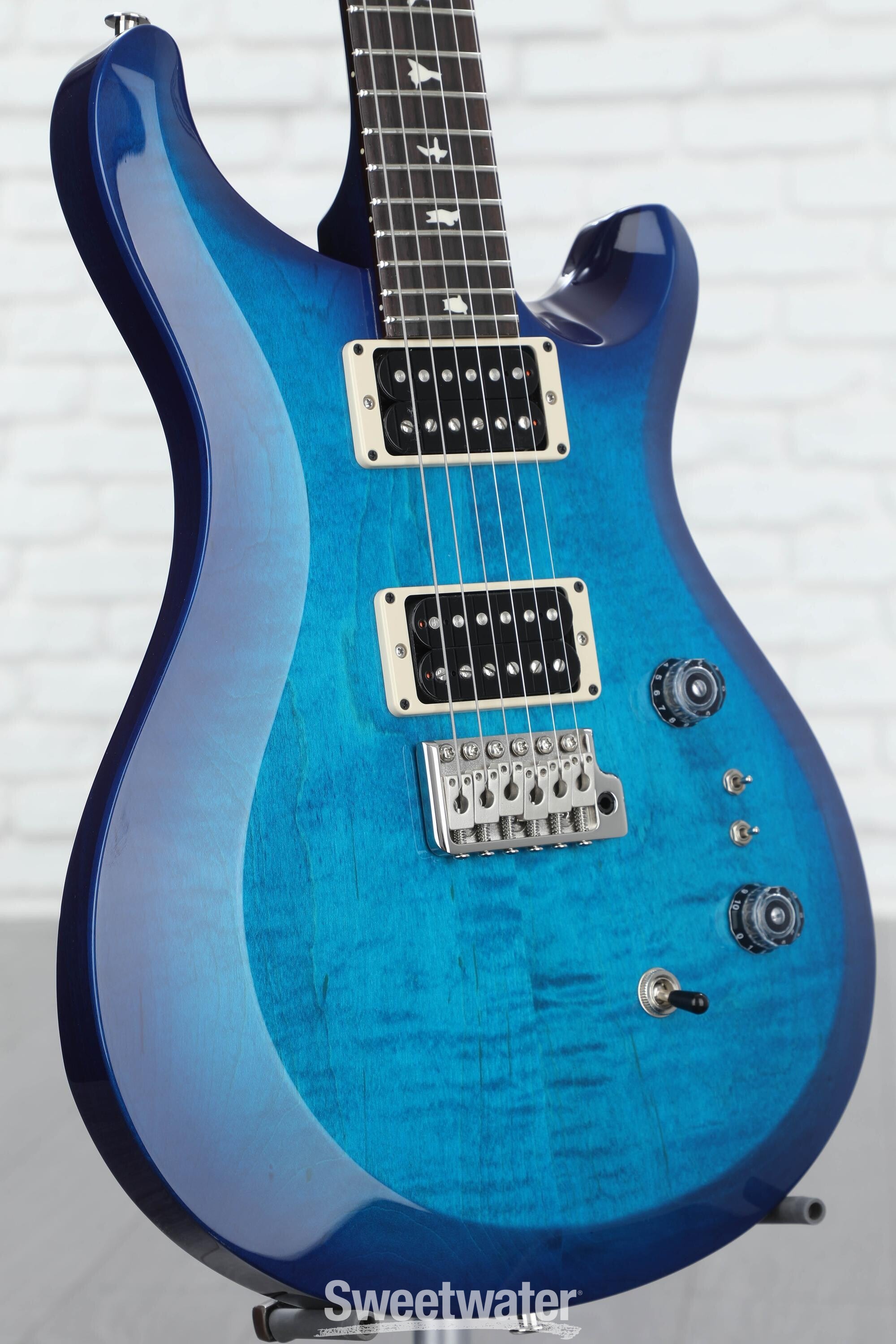 PRS S2 Custom 24-08 Electric Guitar - Lake Blue | Sweetwater