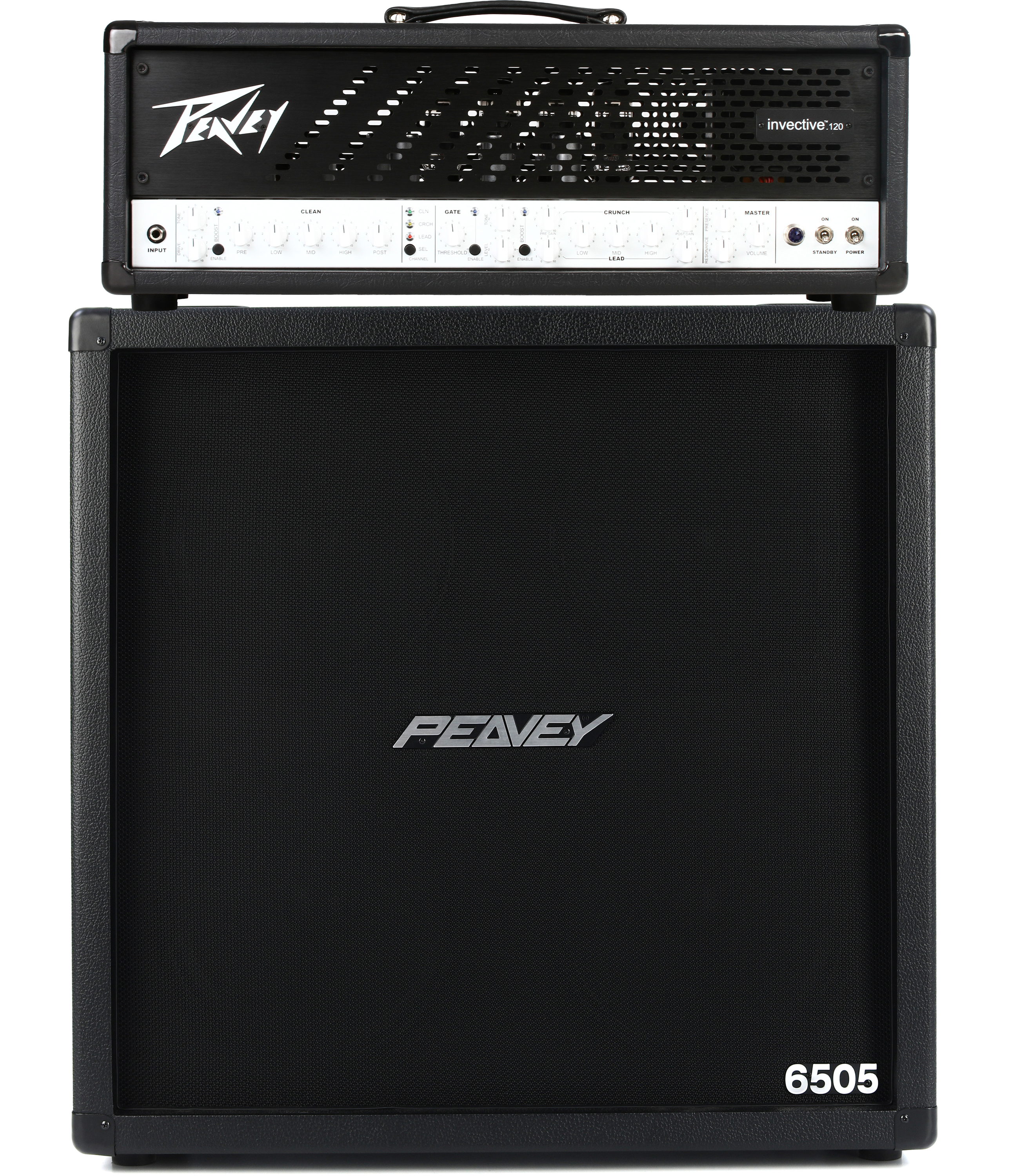 ワンコページ★2点同梱 Peavey Invective.120 - 120-watt Tube Head and 4x12 Straight