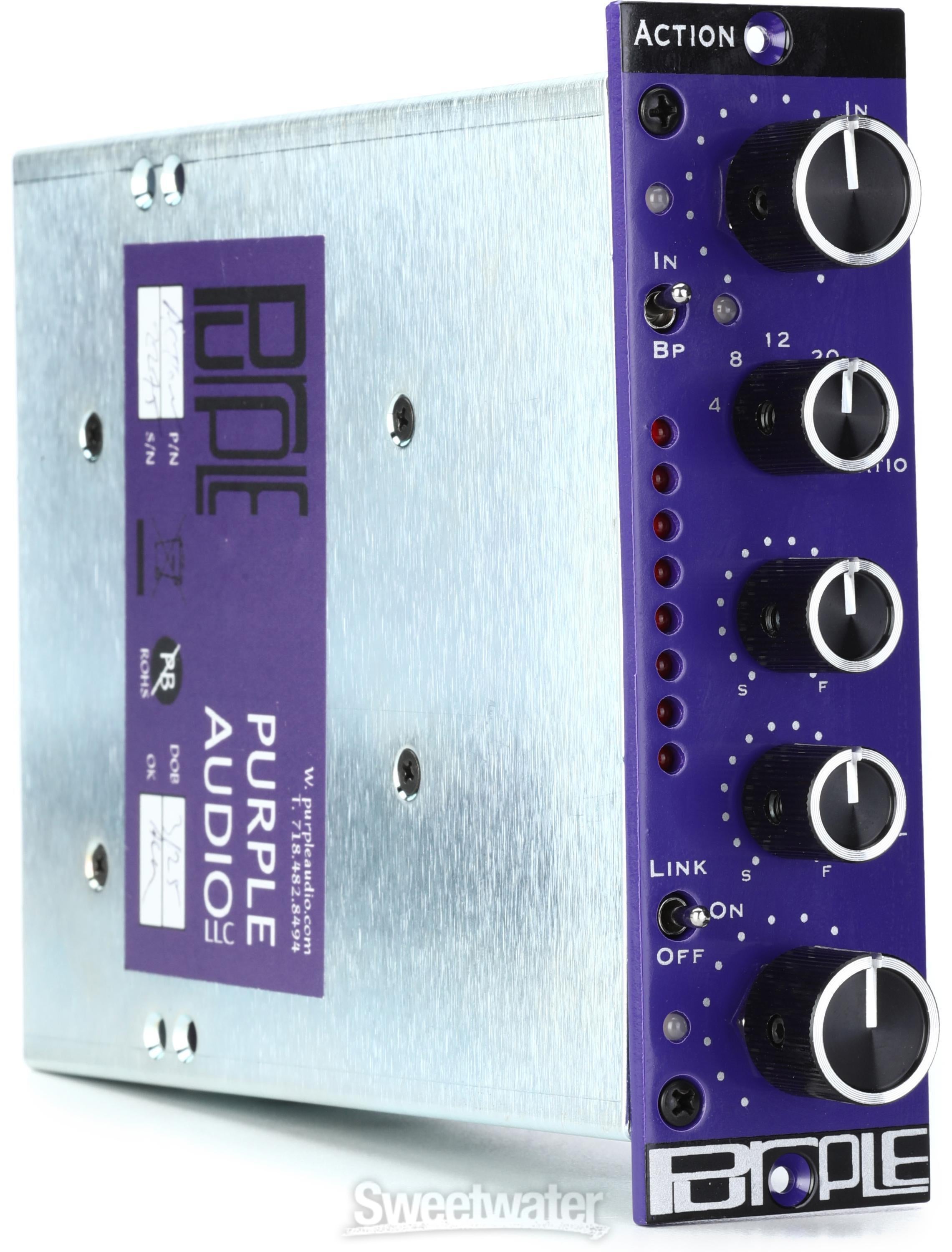 Purple Audio Action 500 Series FET Compressor | Sweetwater