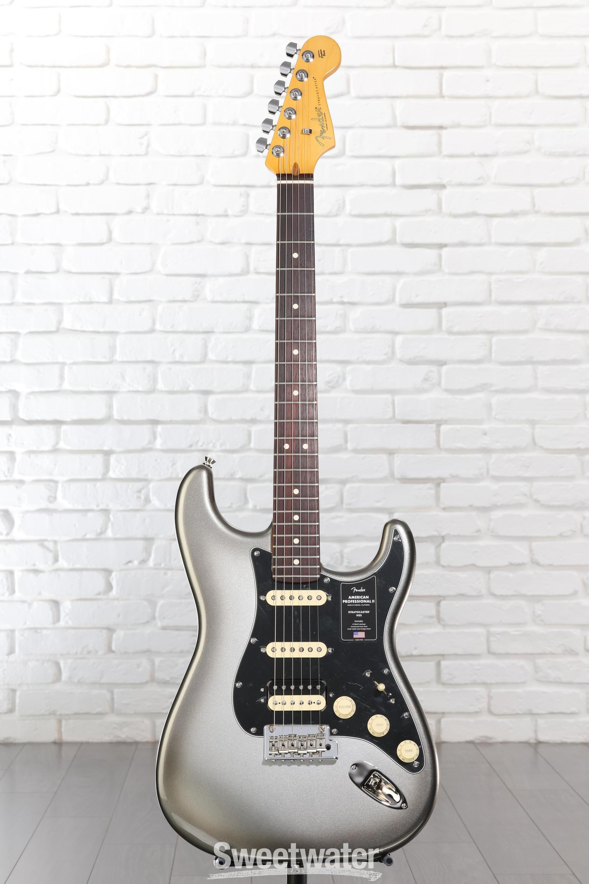 Fender American Professional II Stratocaster HSS - Mercury with