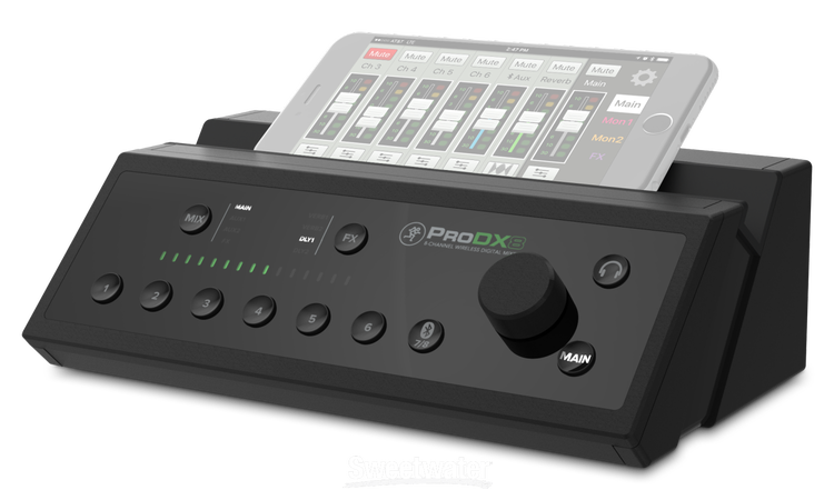 Mackie ProDX8 Wireless Digital Mixer | Sweetwater
