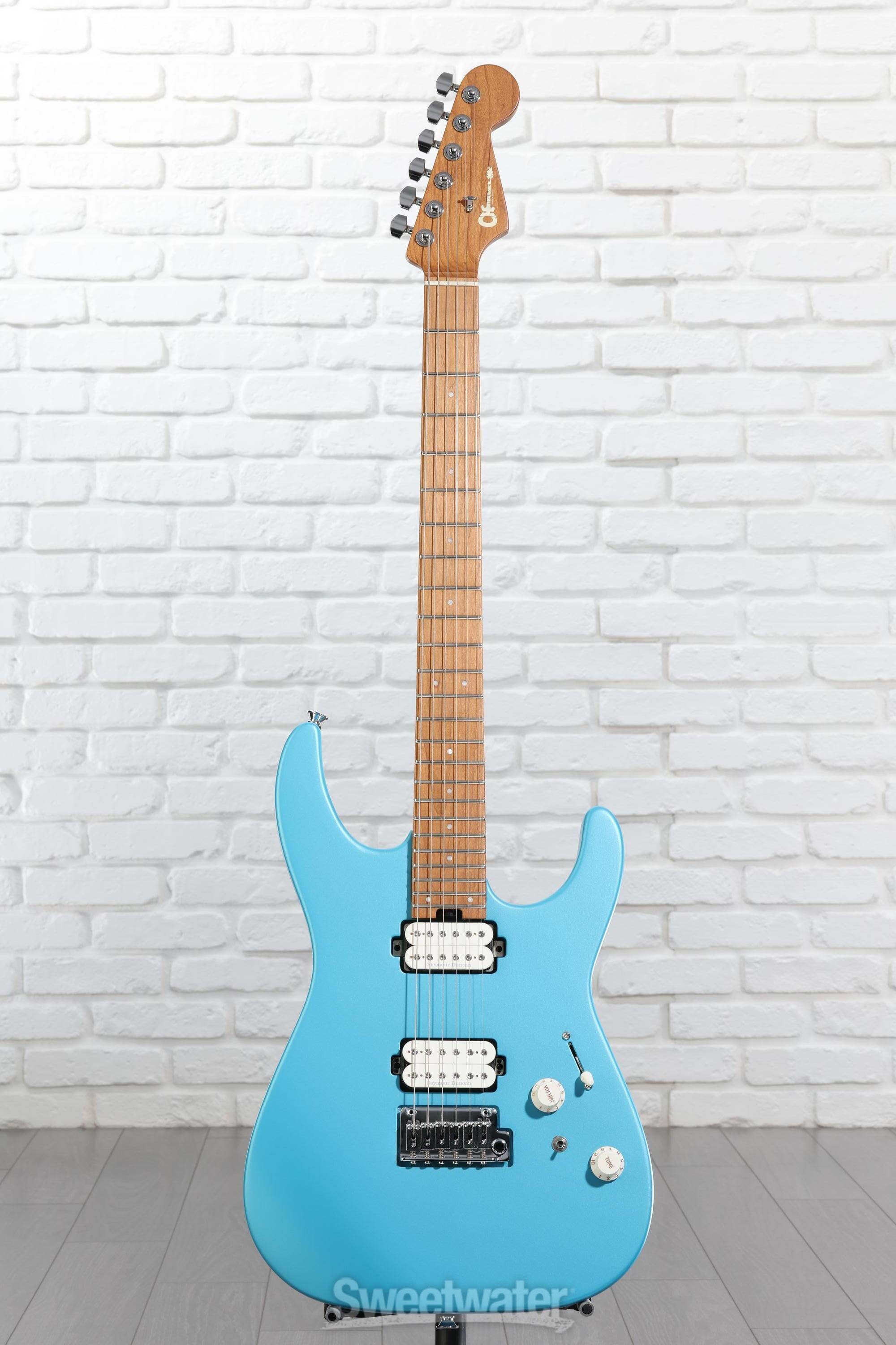 Charvel Pro-Mod DK24 HH 2PT Electric Guitar - Matte Blue