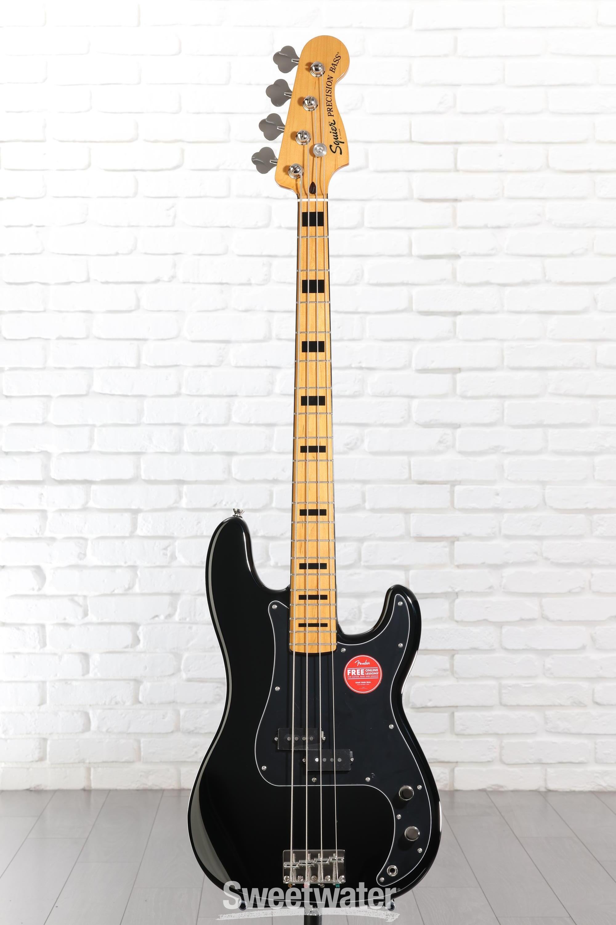 Squier Classic Vibe '70s Precision Bass - Black | Sweetwater