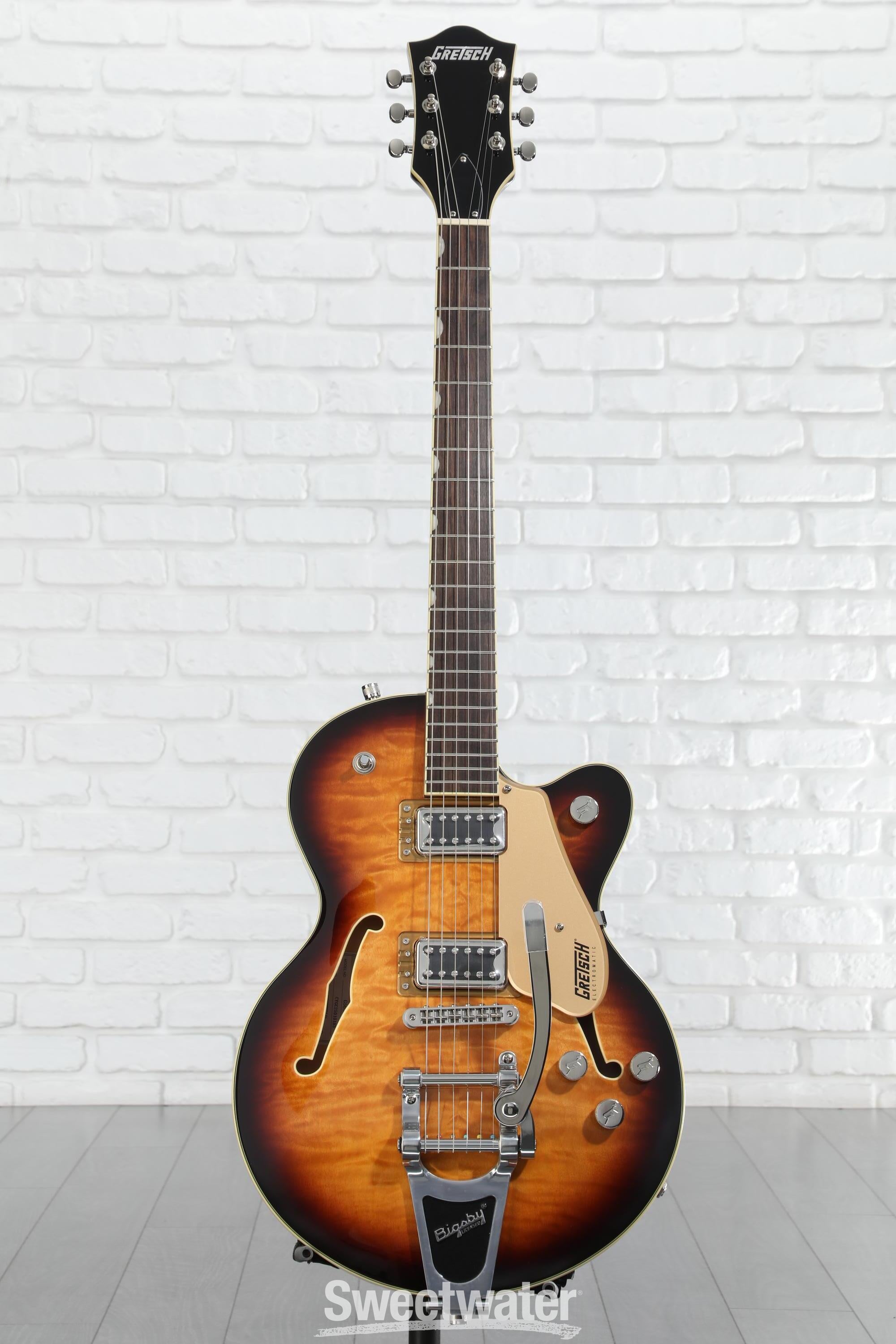 Gretsch G5655T-QM Electromatic Center Block Jr. Quilt Semi