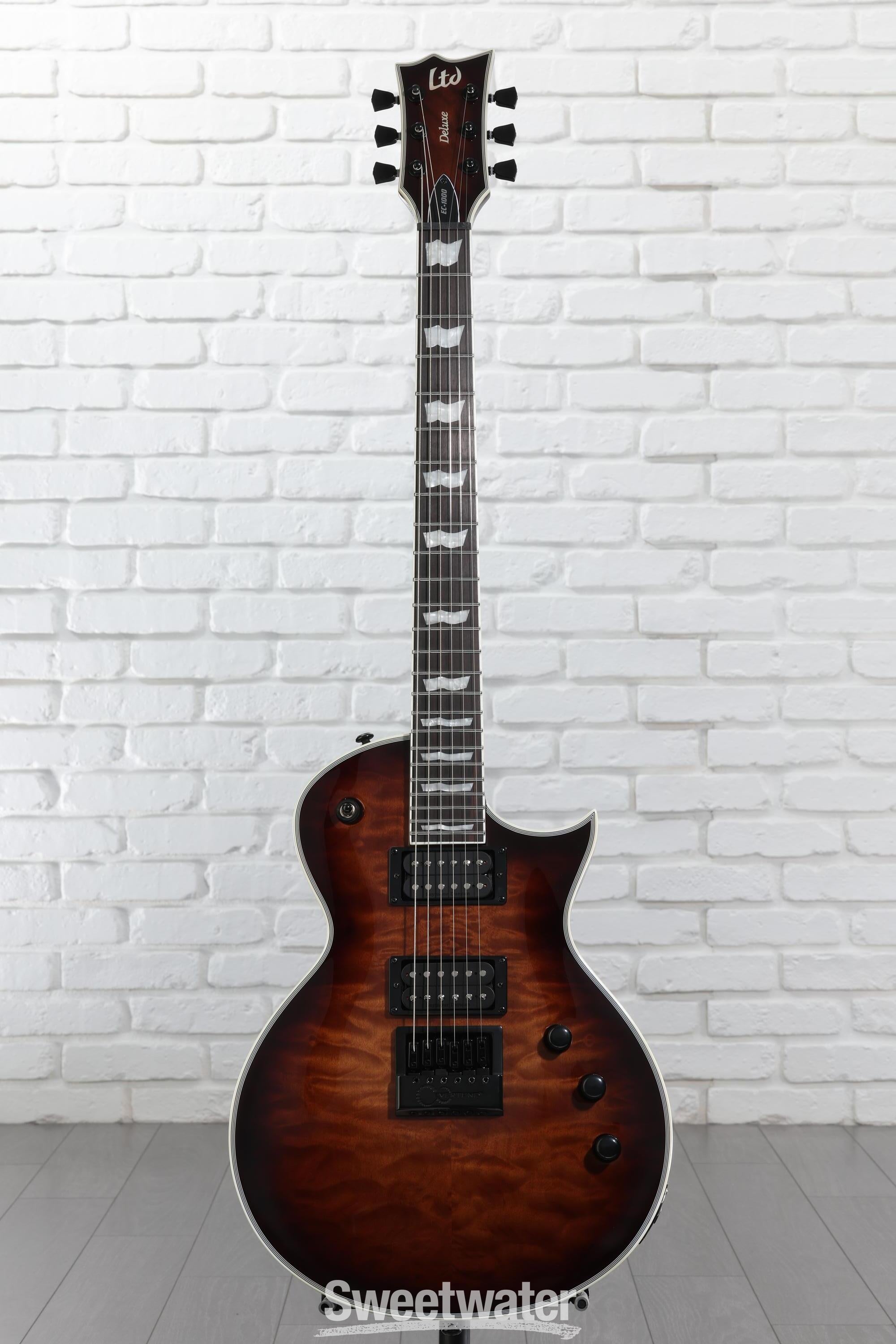 ESP LTD EC-1000 Evertune - Dark Brown Sunburst | Sweetwater