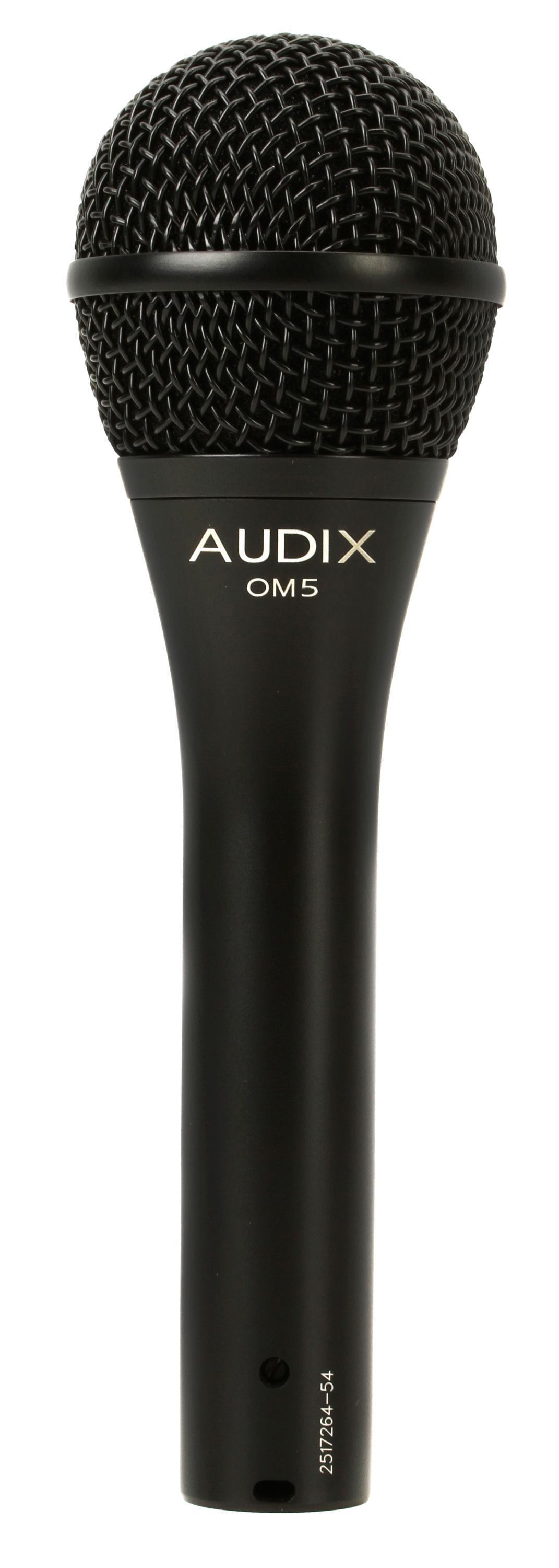 Bundled Item: Audix OM5 Hypercardioid Dynamic Vocal Microphone