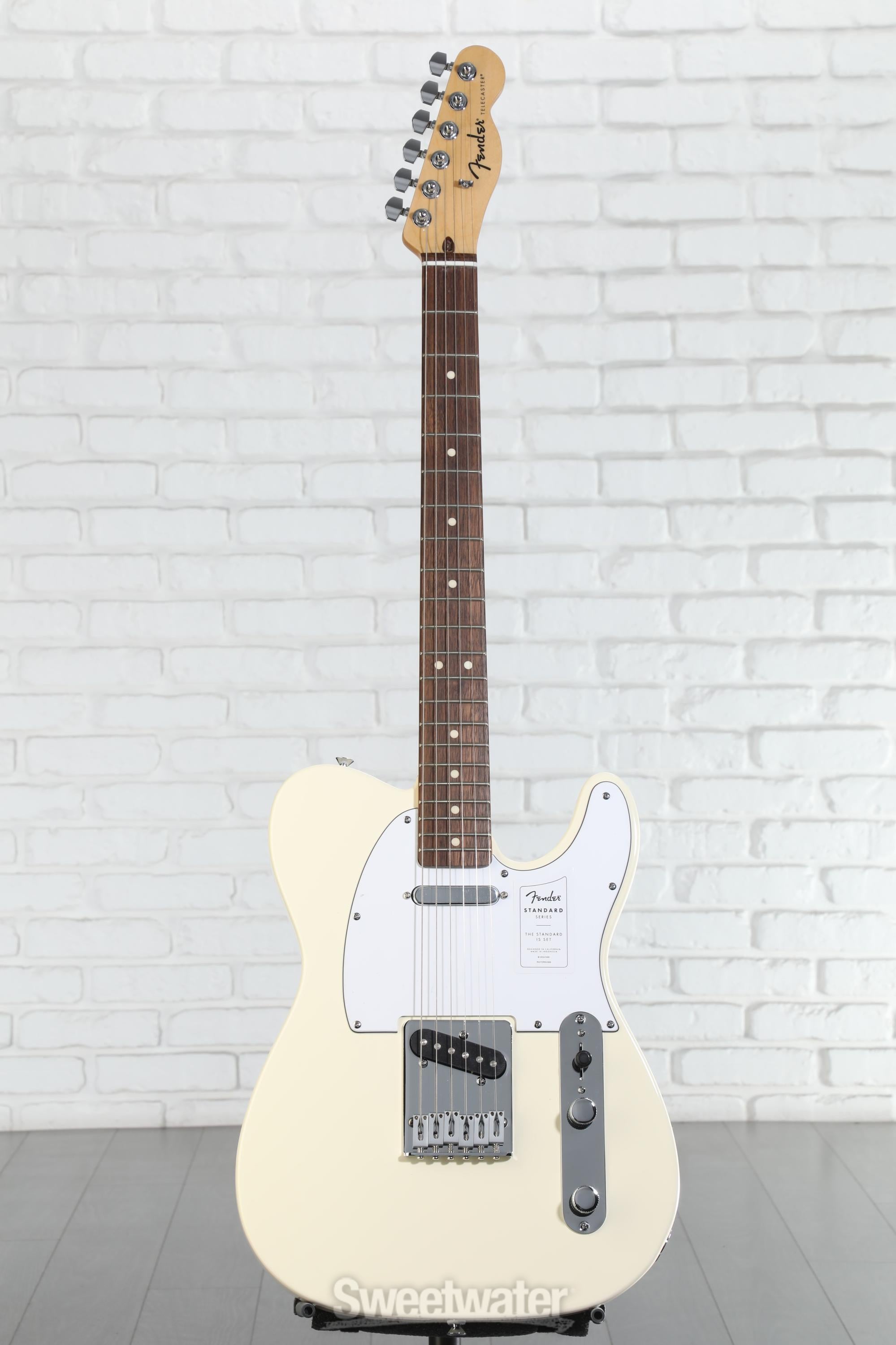 Fender Standard Telecaster Electric Guitar - Olympic White