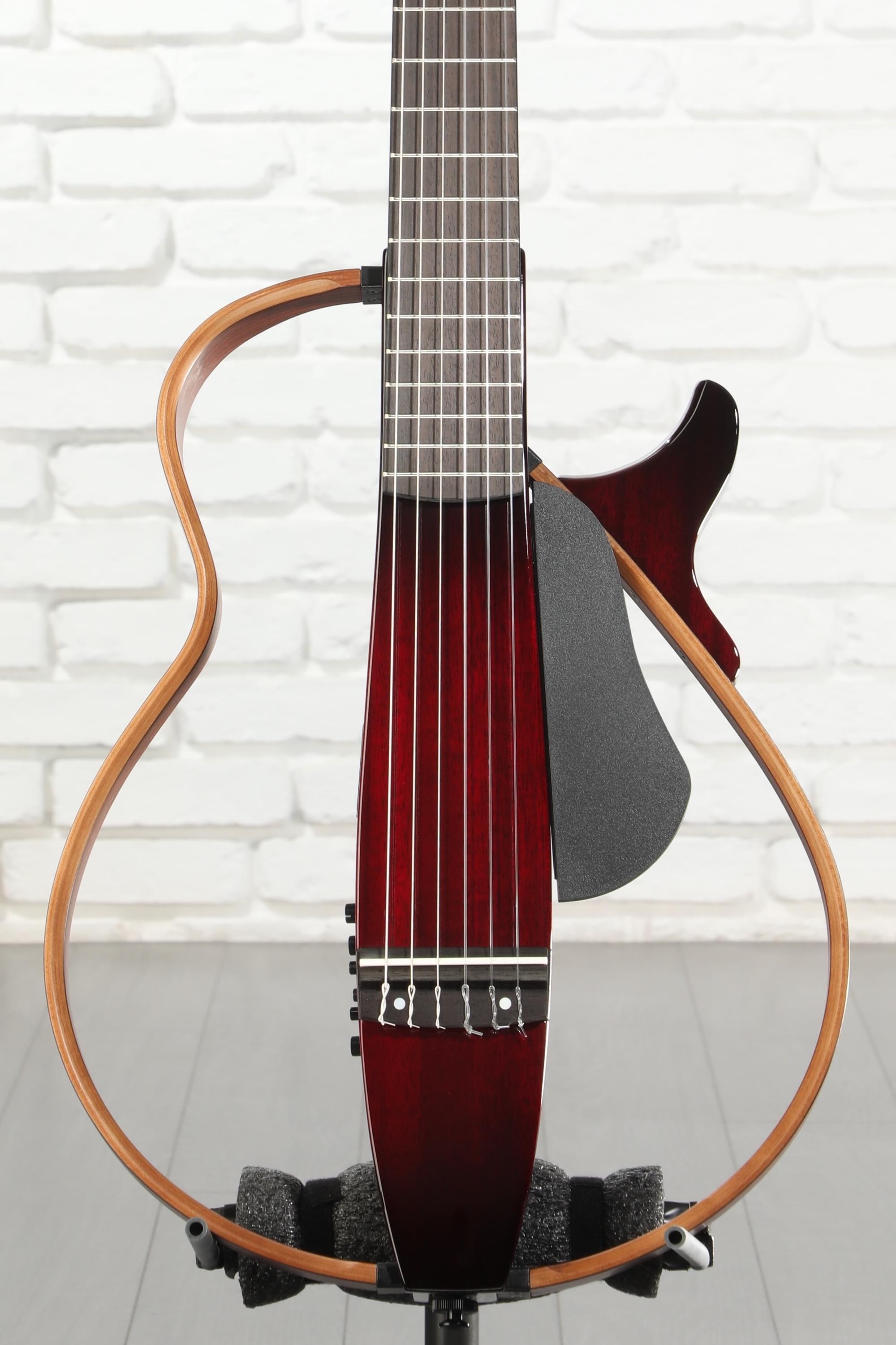 Yamaha SLG200N Silent Nylon-String Guitar - Crimson Red Burst