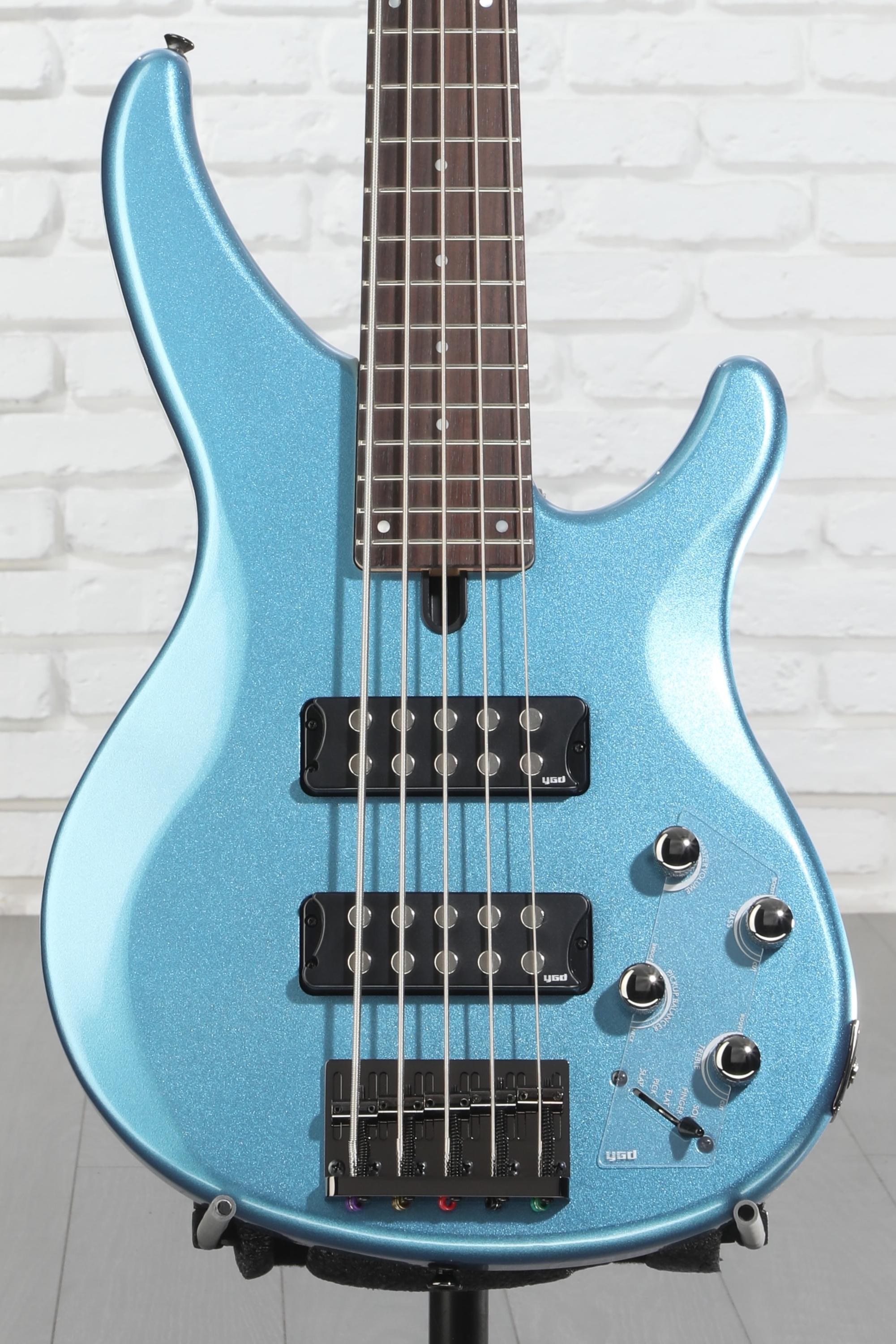 Yamaha TRBX305 5-string Bass Guitar - Factory Blue | Sweetwater