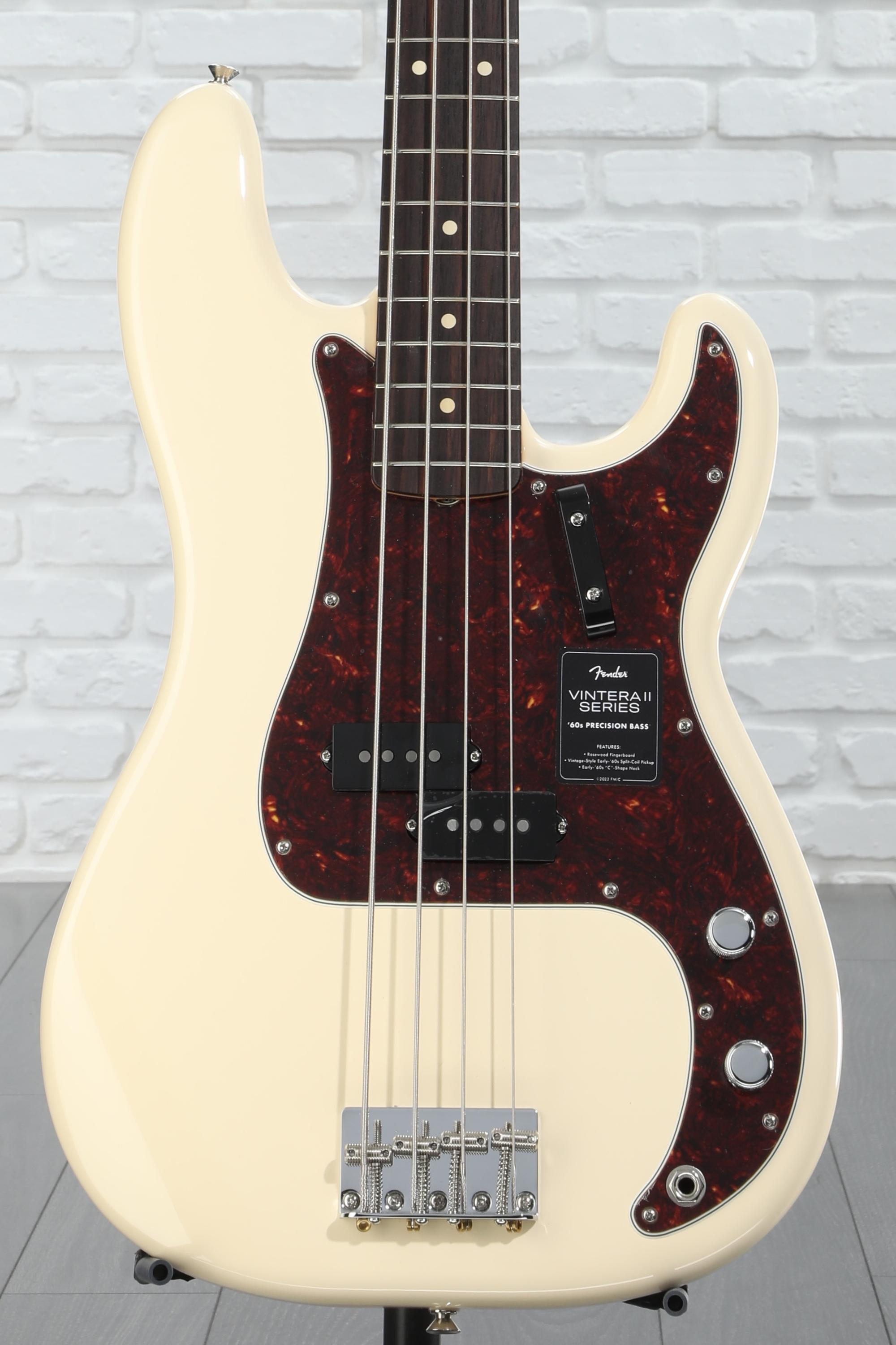 ベース Fender VinteraII 60s Precision Bass Amazon.com: Fender Vintera II '60s Precision Bass - 3-color