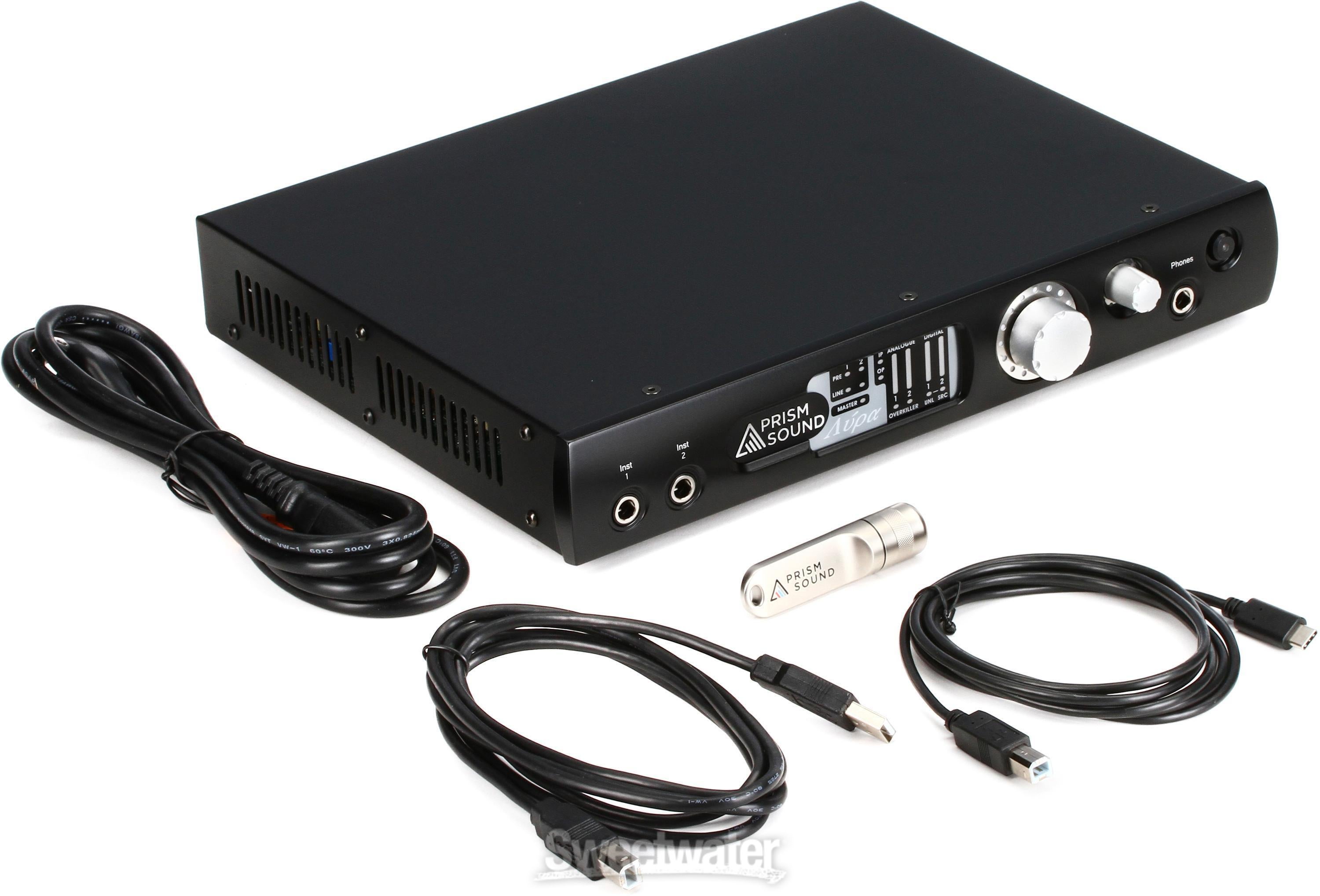 Prism Sound Lyra 2 2 x 4 USB Audio Interface | Sweetwater