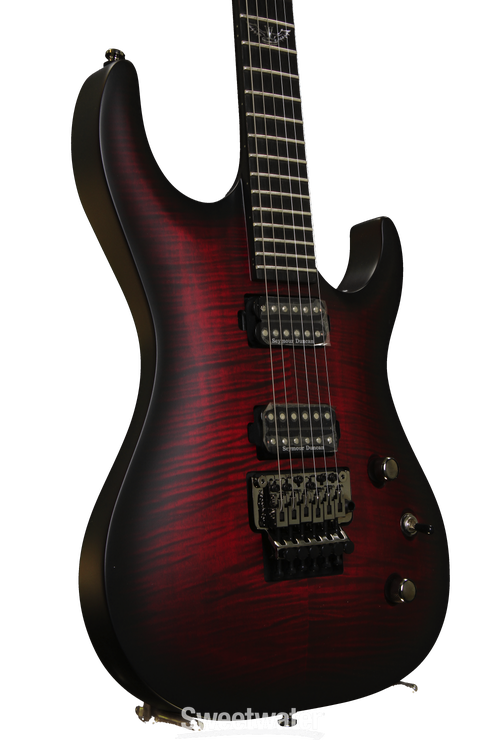 Washburn Parallaxe M20FRF - Flame Black Cherry | Sweetwater Washburn Parallaxe M20FRF - Flame Black Cherry | Sweetwater