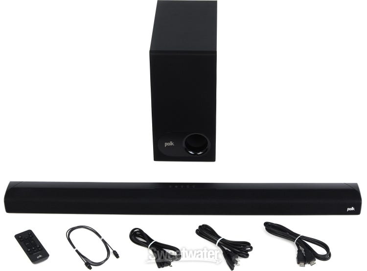 Polk Audio Signa S2 Soundbar with Wireless Subwoofer Sweetwater