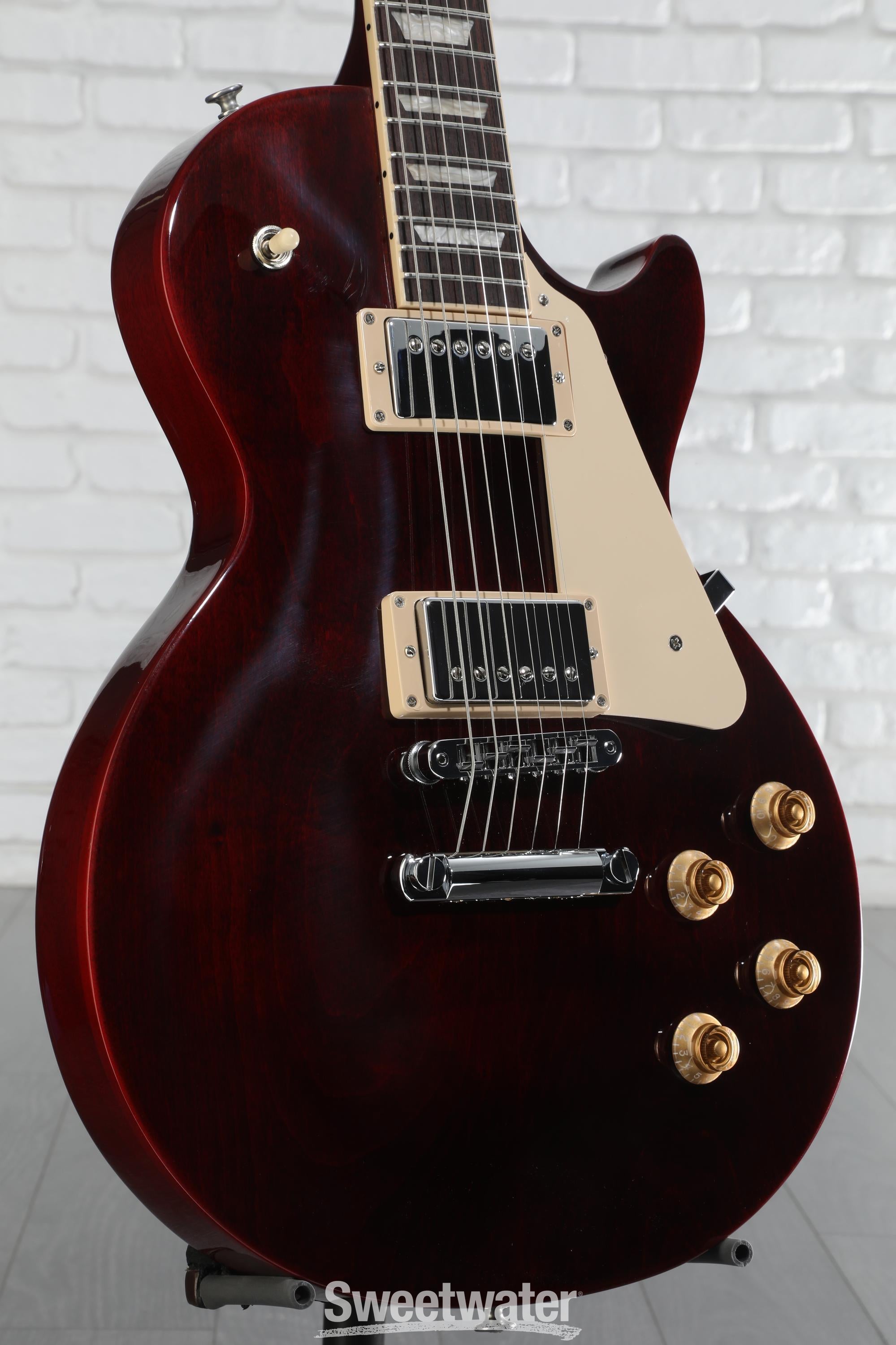 Gibson Les Paul Studio Electric Guitar - Wine Red | Sweetwater