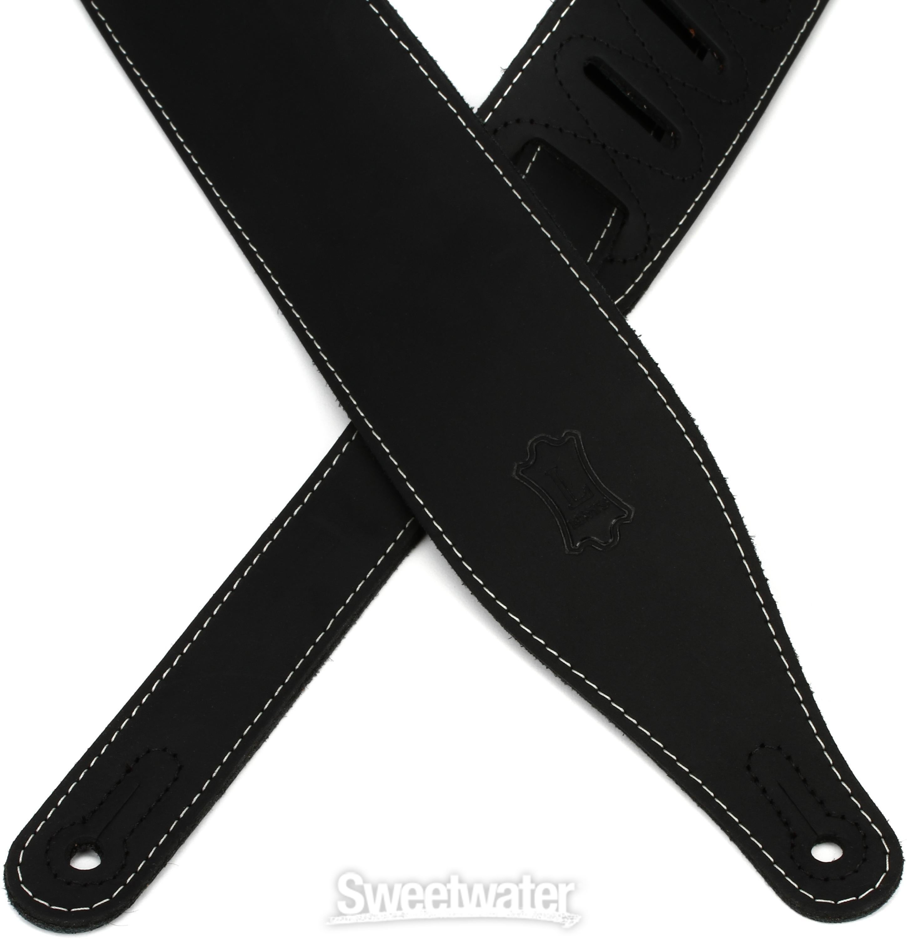 Levy's M17BSS-BLK 2.5-inch Wide Pull-Up Butter Leather
